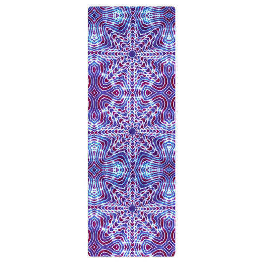 Tie Dye Print Yoga Mat