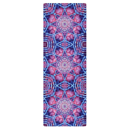 Tie Dye Print Yoga Mat