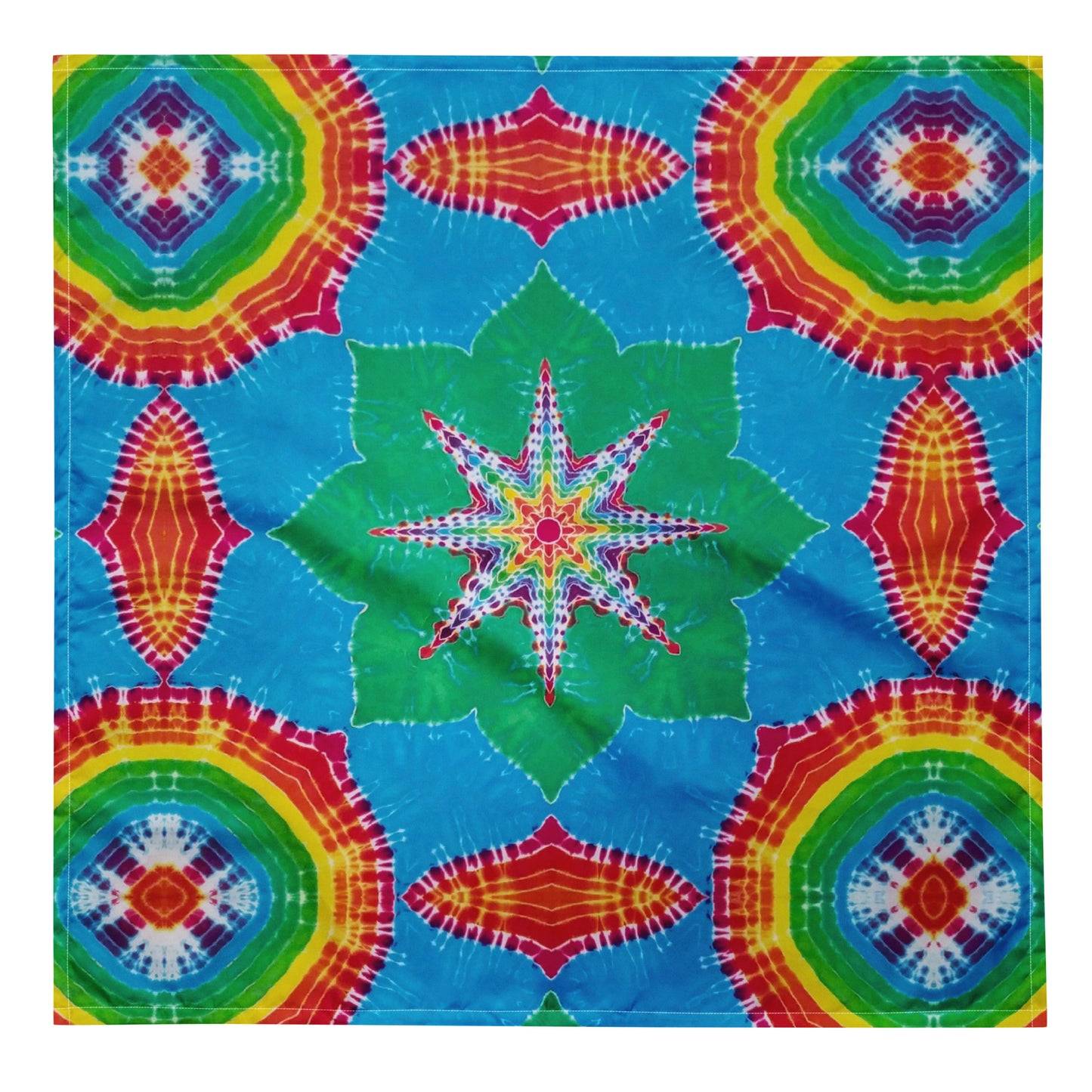 Tie Dye Print Bandana