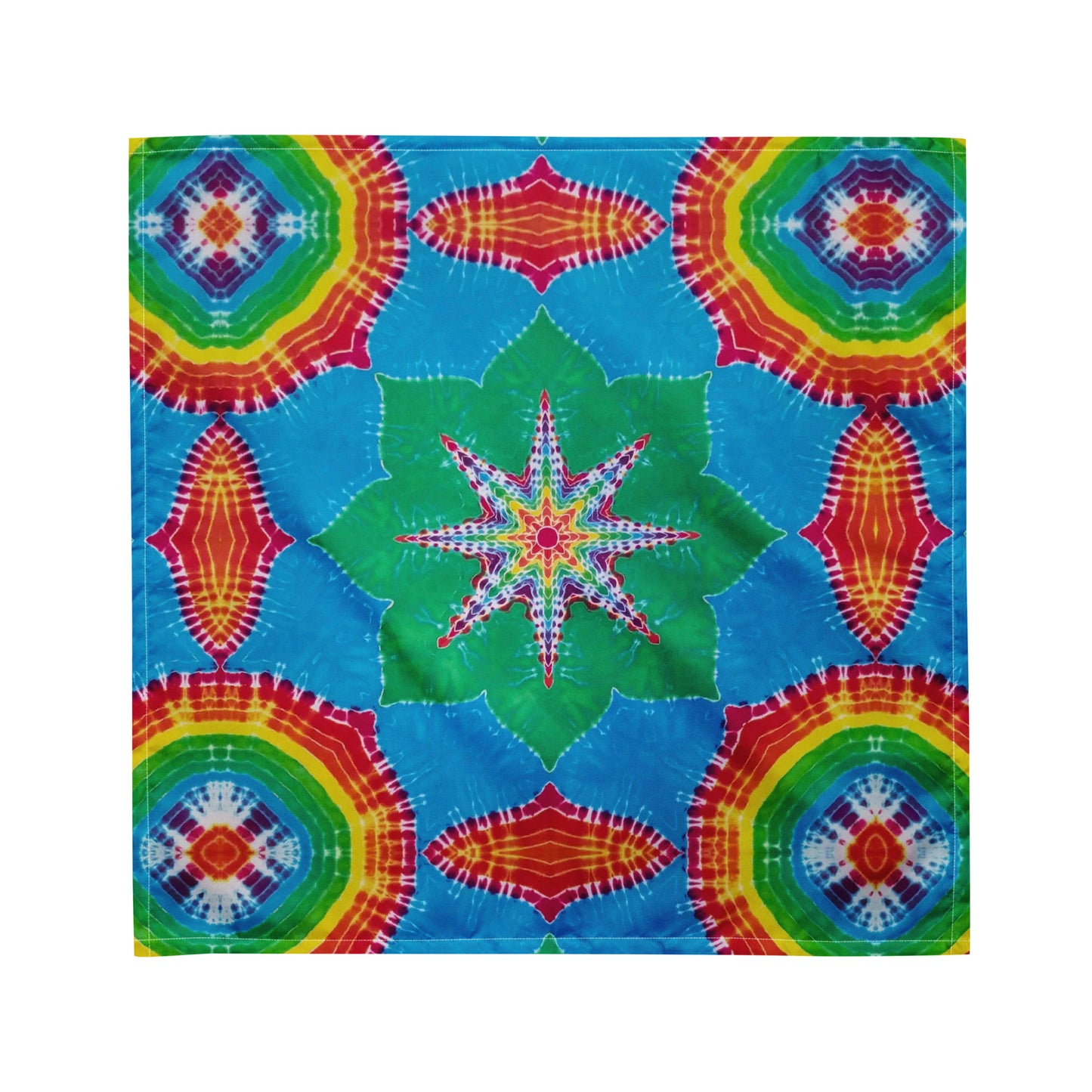 Tie Dye Print Bandana