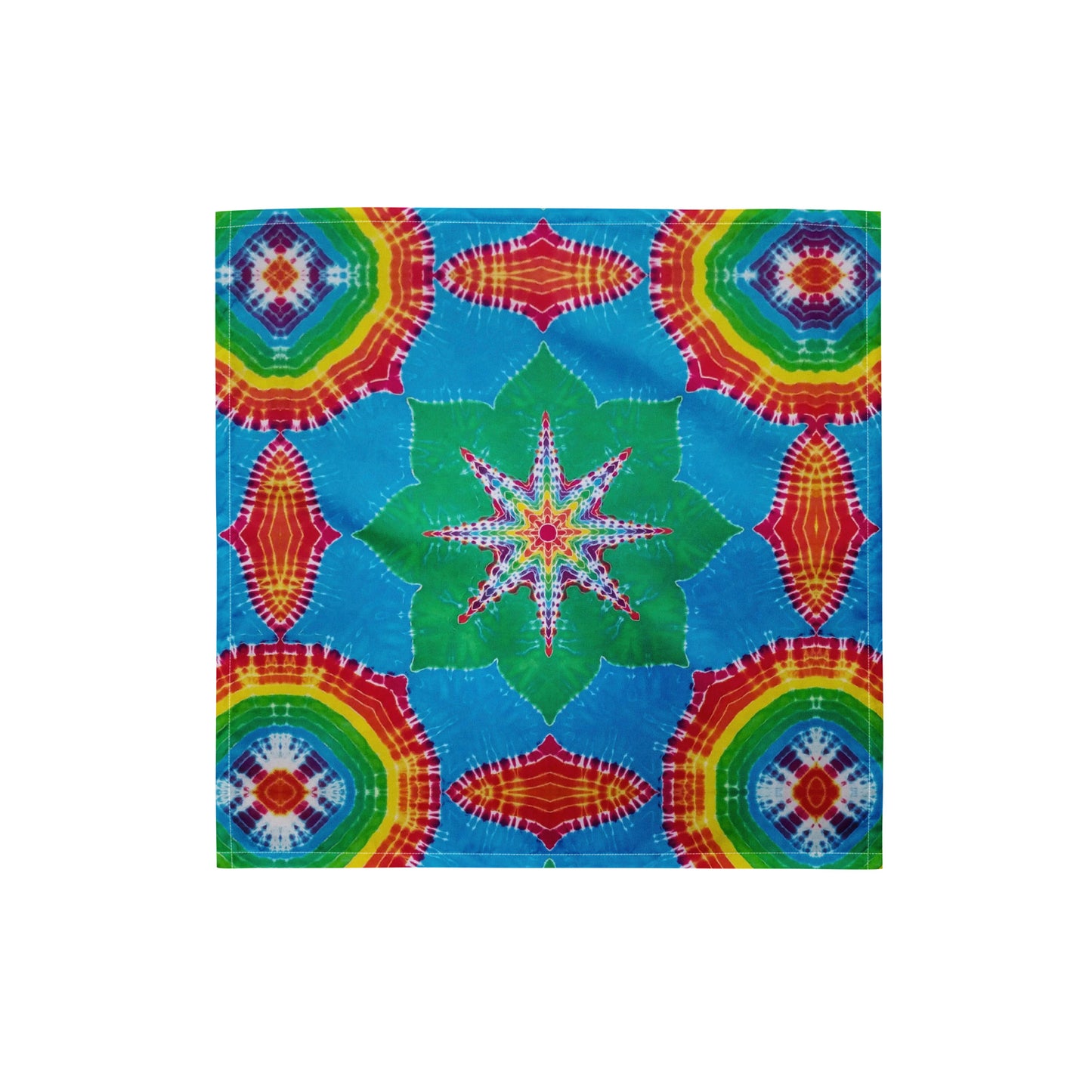 Tie Dye Print Bandana