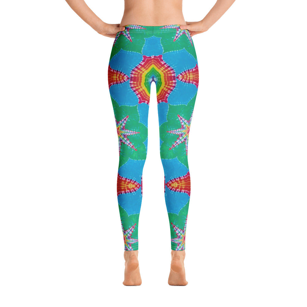 Tie Dye Print Leggings