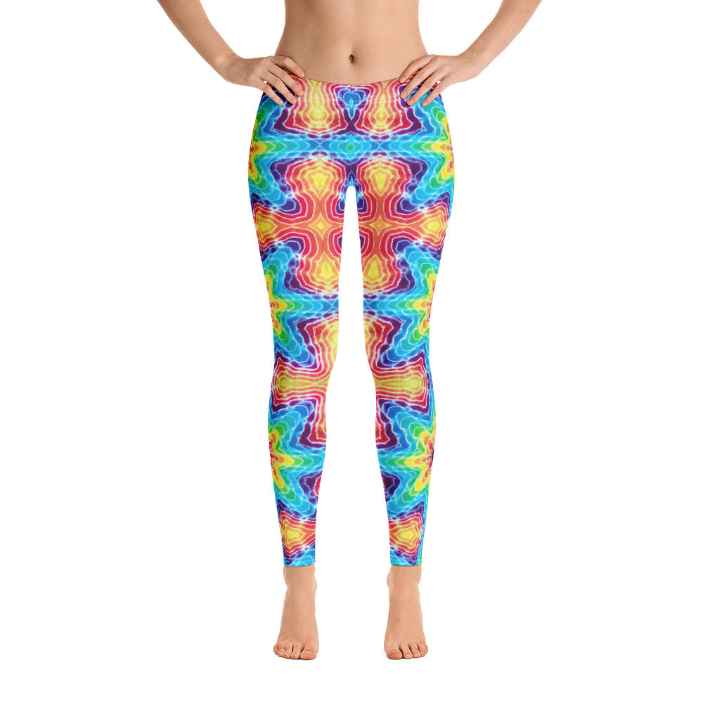 Tie Dye Print Leggings