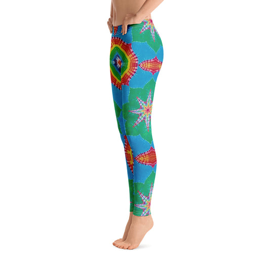 Tie Dye Print Leggings