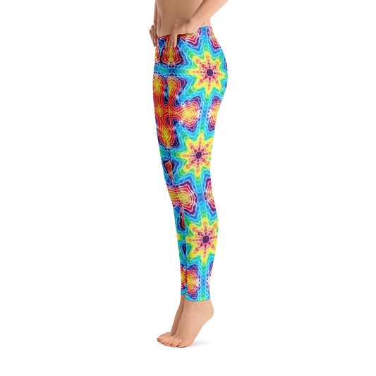 Tie Dye Print Leggings