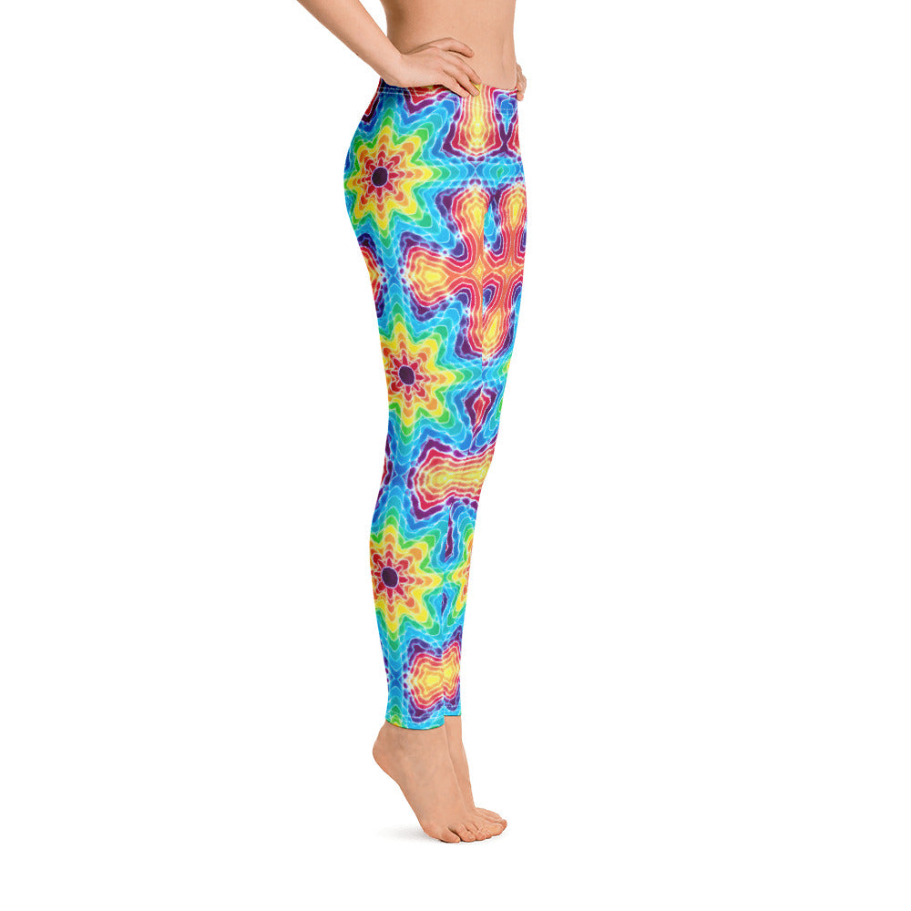 Tie Dye Print Leggings