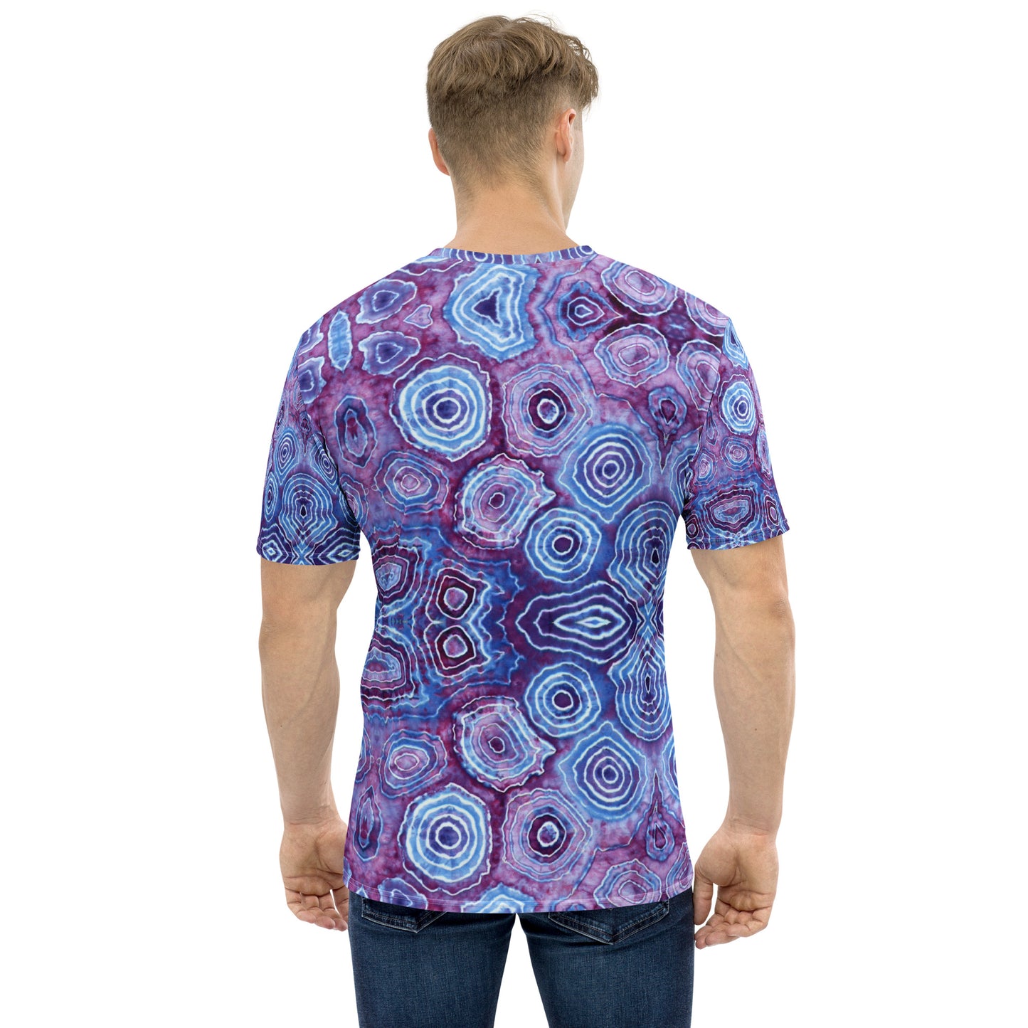 Tie Dye Print Men's T-Shirt