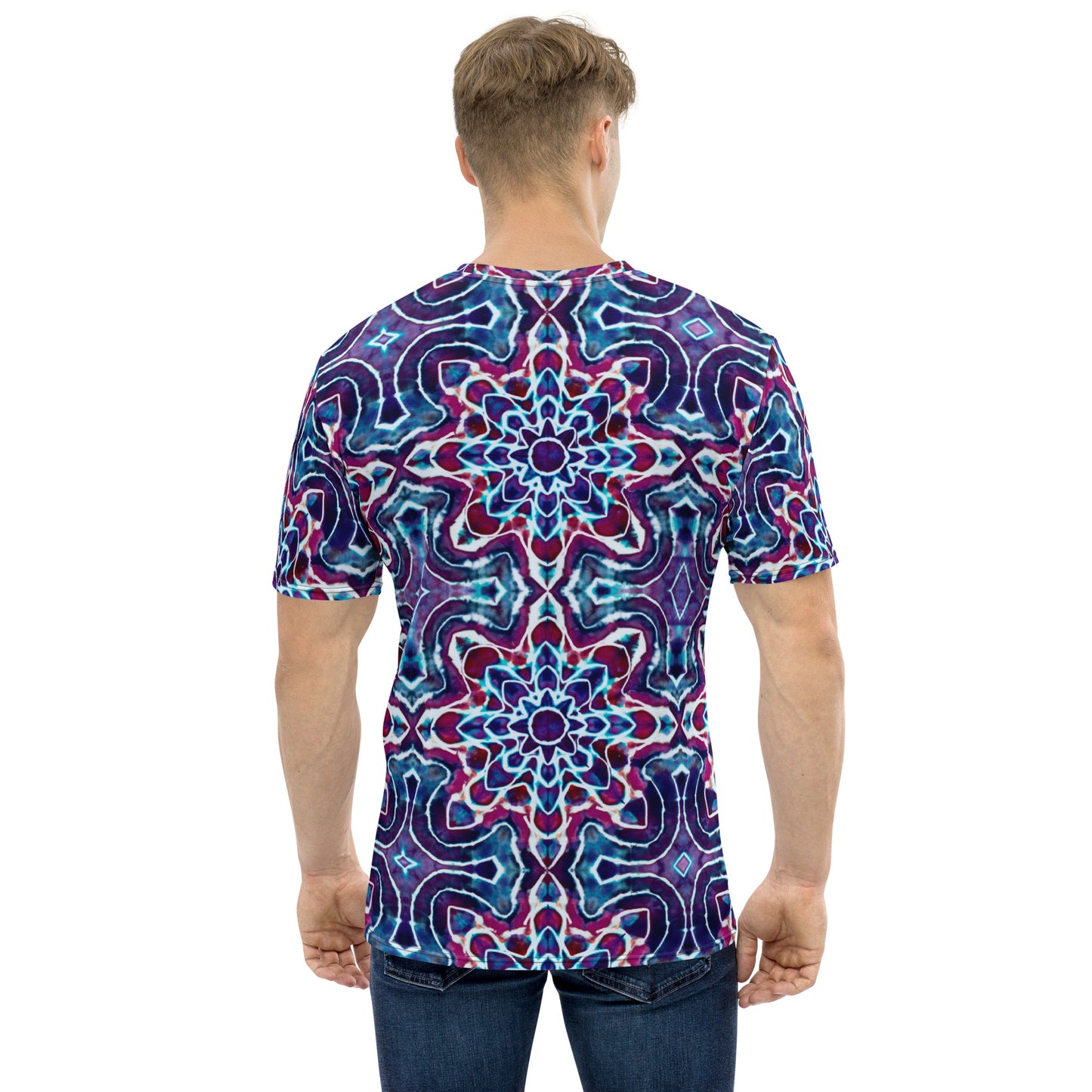 Tie Dye Print Men's T-shirt