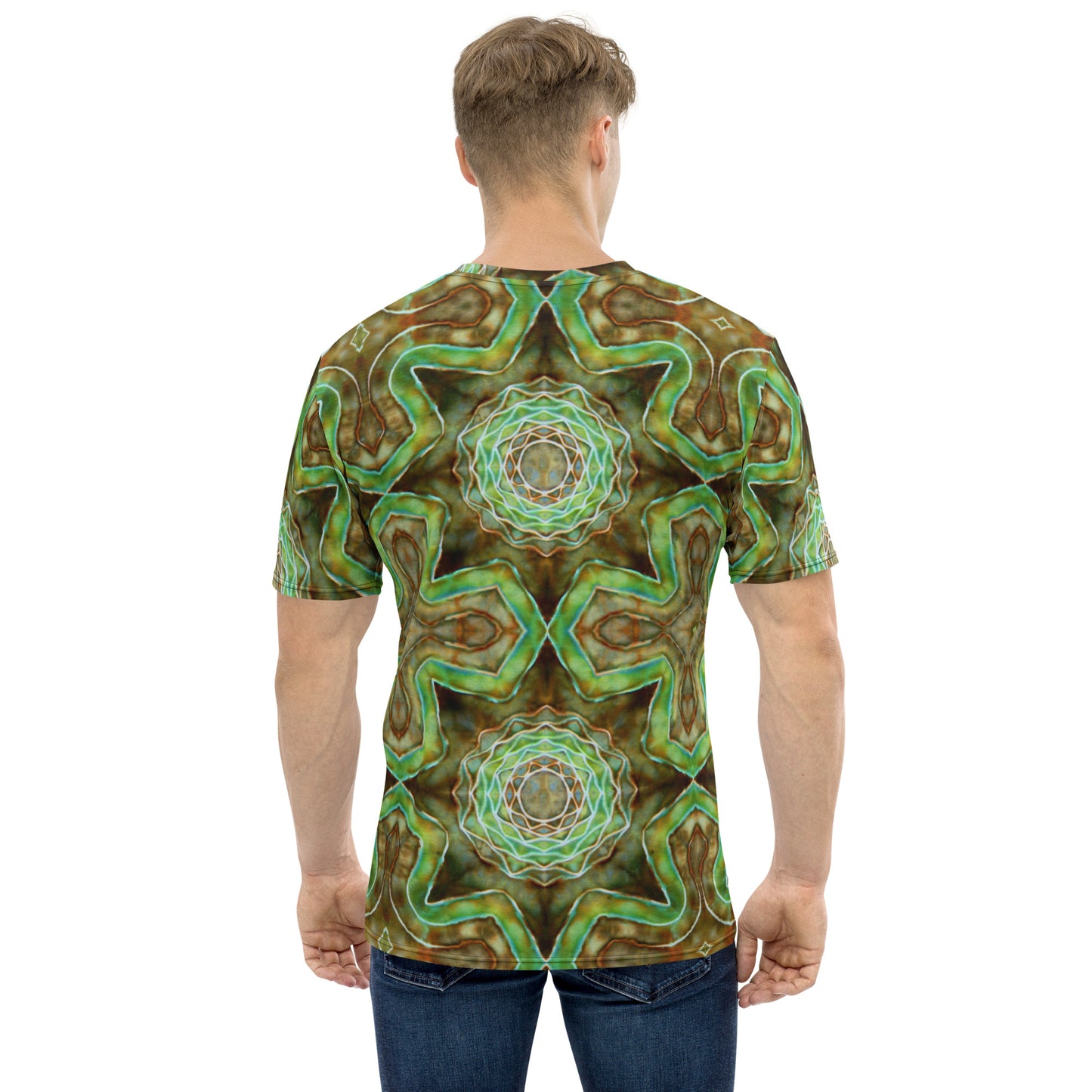 Tie Dye Print Men's T-shirt