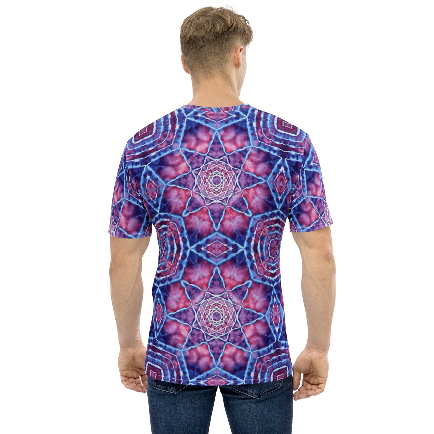 Tie Dye Print Men's T-shirt