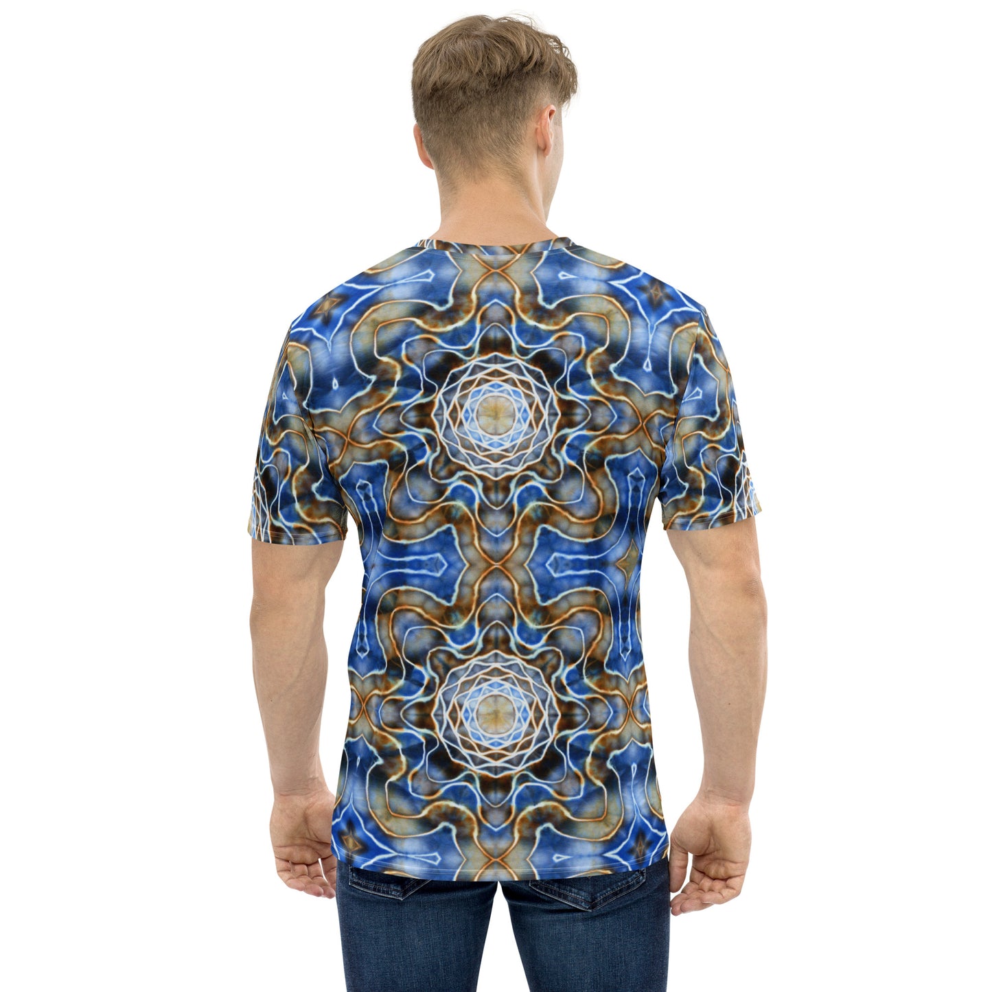 Tie Dye Print Men's T-shirt