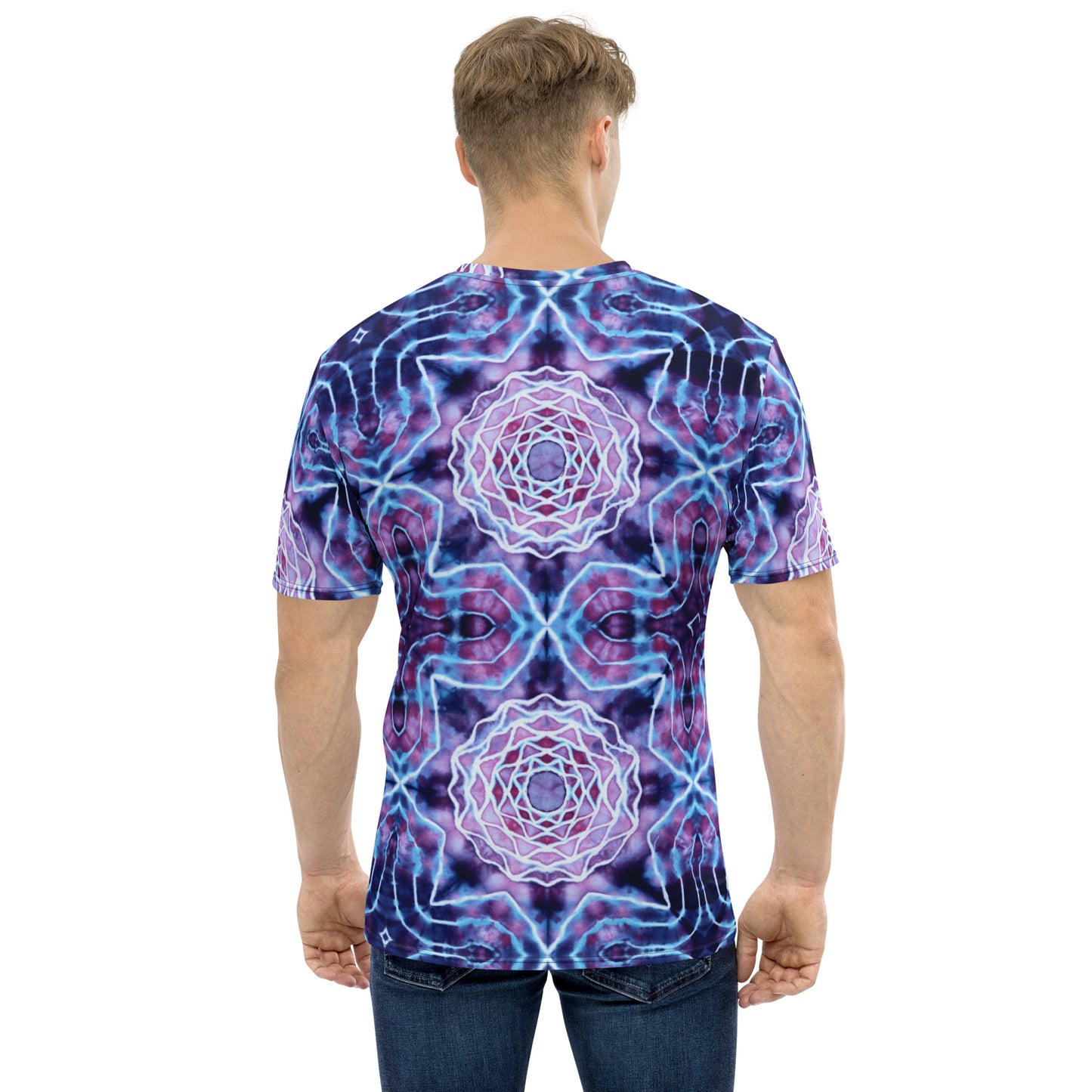 Tie Dye Print Men's T-shirt