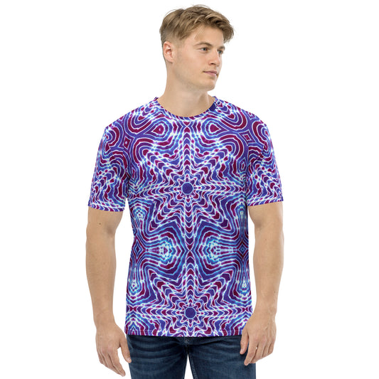 Tie Dye Print Men's T-shirt