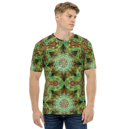 Tie Dye Print Men's T-shirt