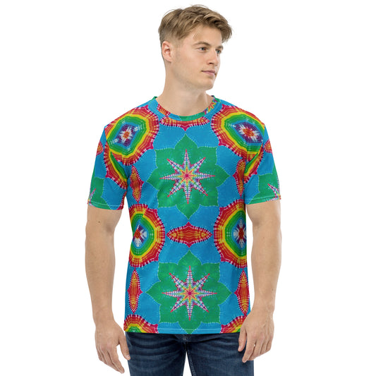 Tie Dye Print Men's T-shirt