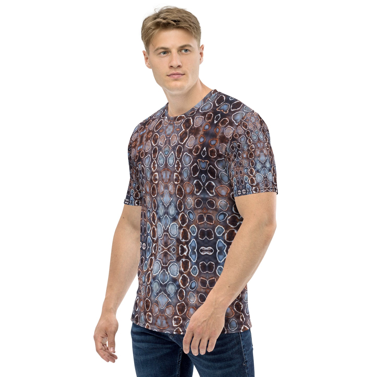 Tie Dye Print Men's T-Shirt