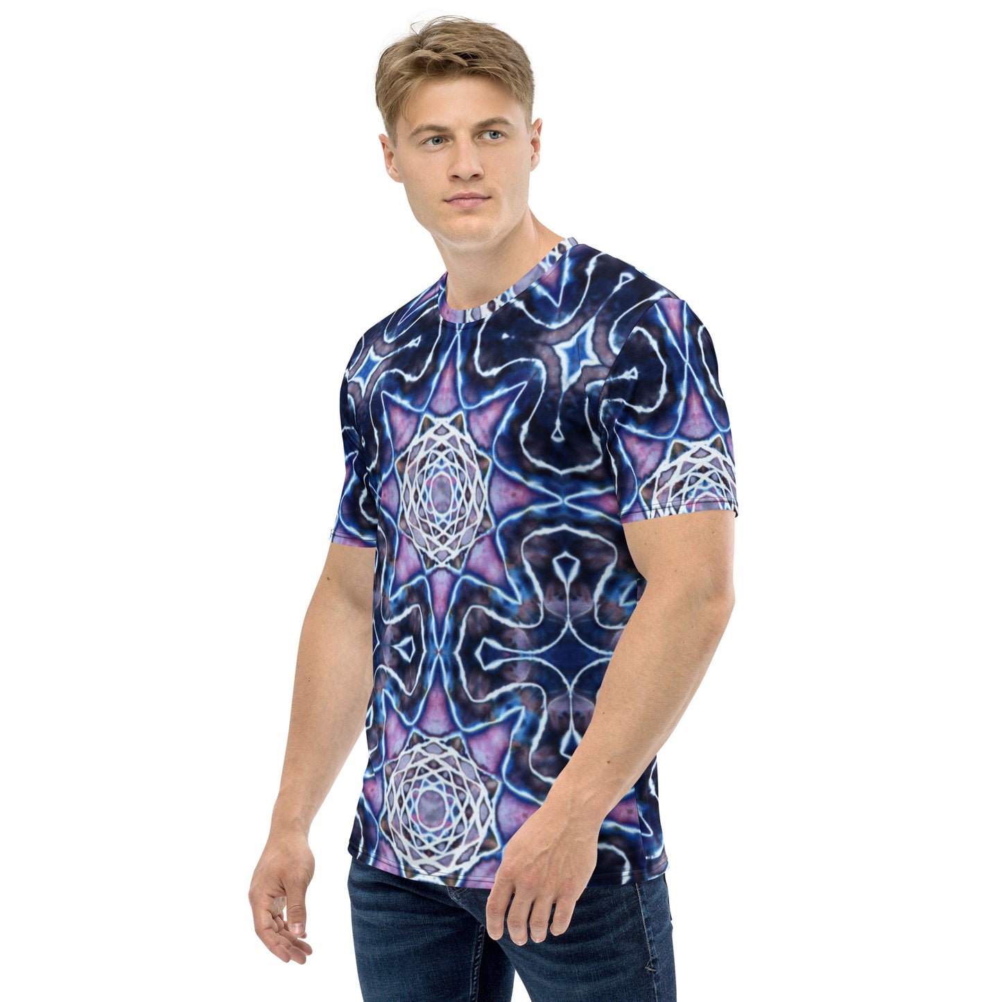 Tie Dye Print Men's T-shirt