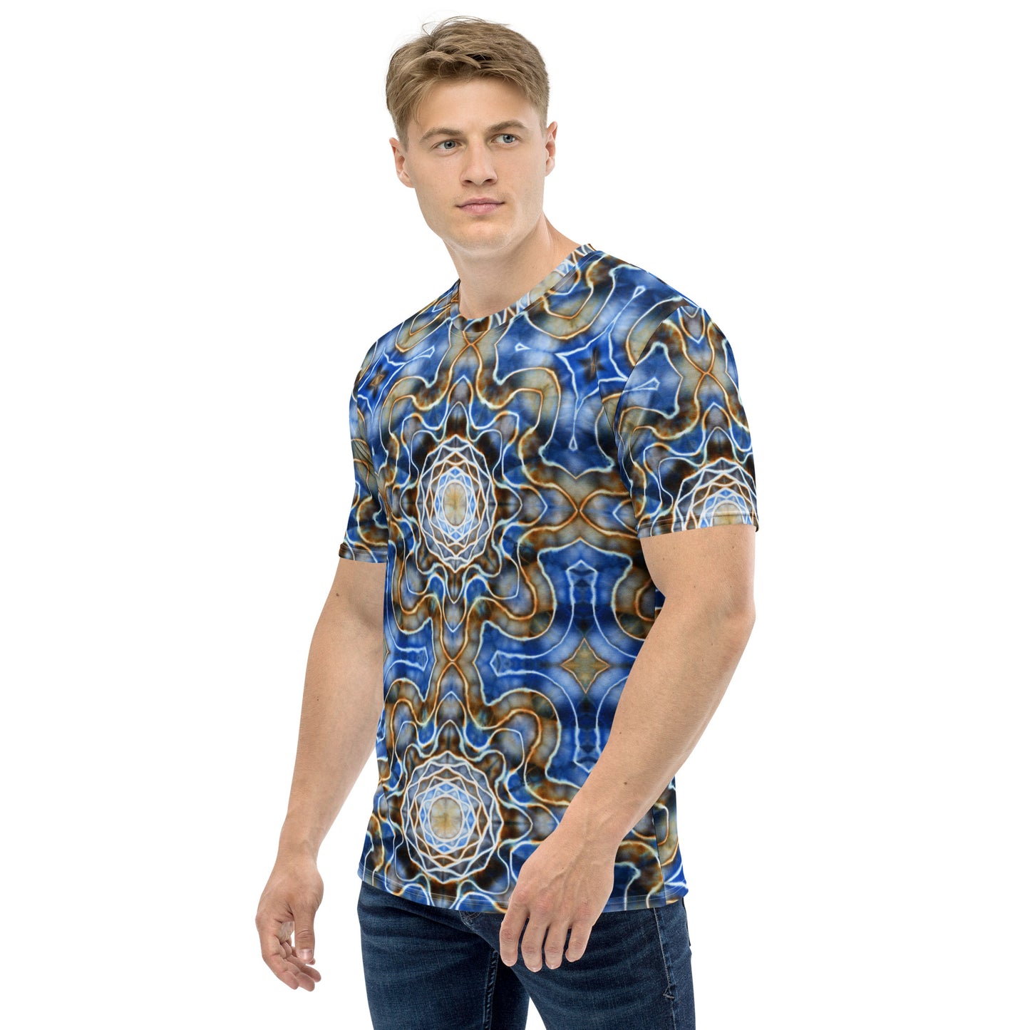 Tie Dye Print Men's T-shirt