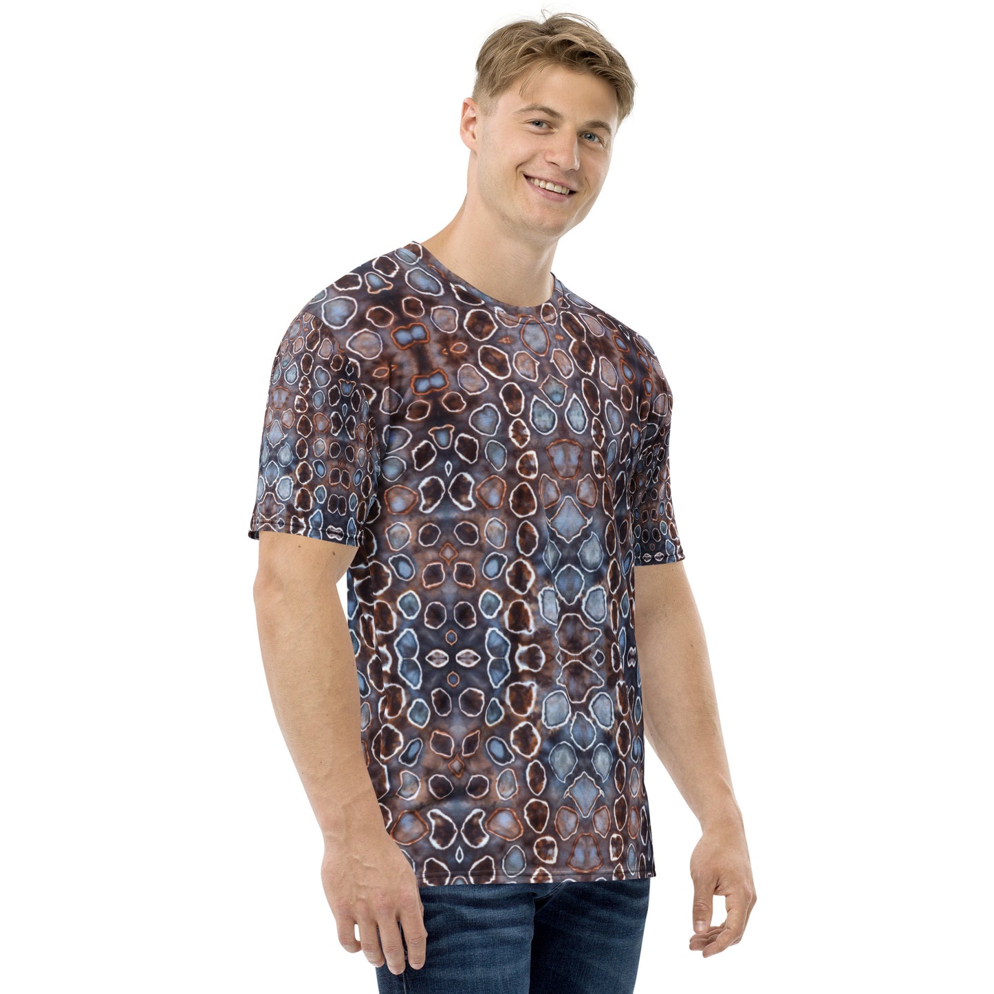 Tie Dye Print Men's T-Shirt