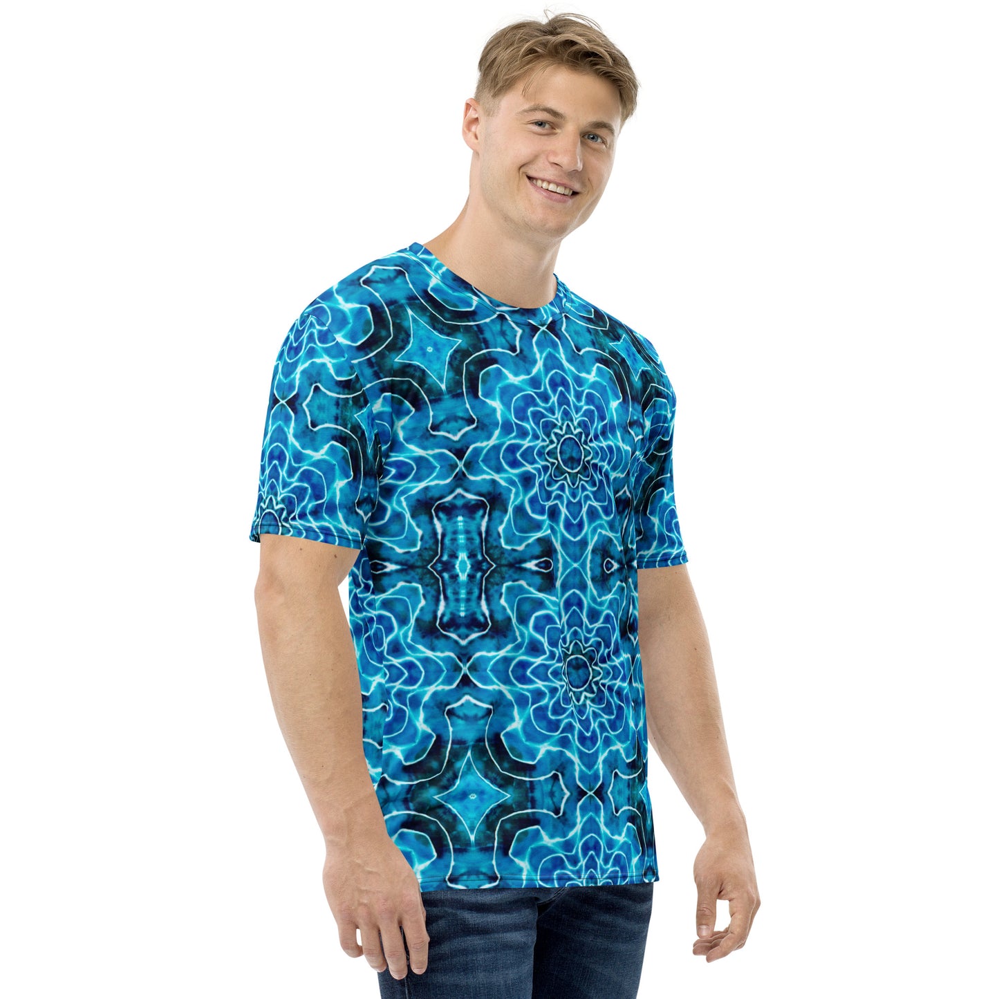 Tie Dye Print Men's T-shirt