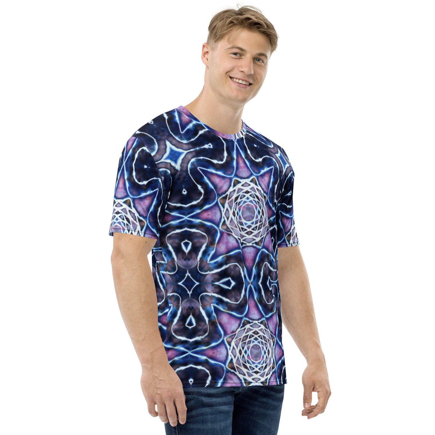 Tie Dye Print Men's T-shirt