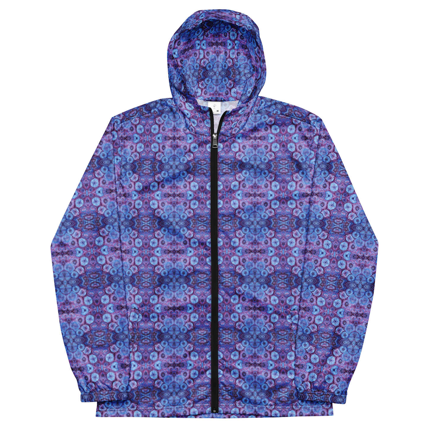 Tie Dye Print Windbreaker