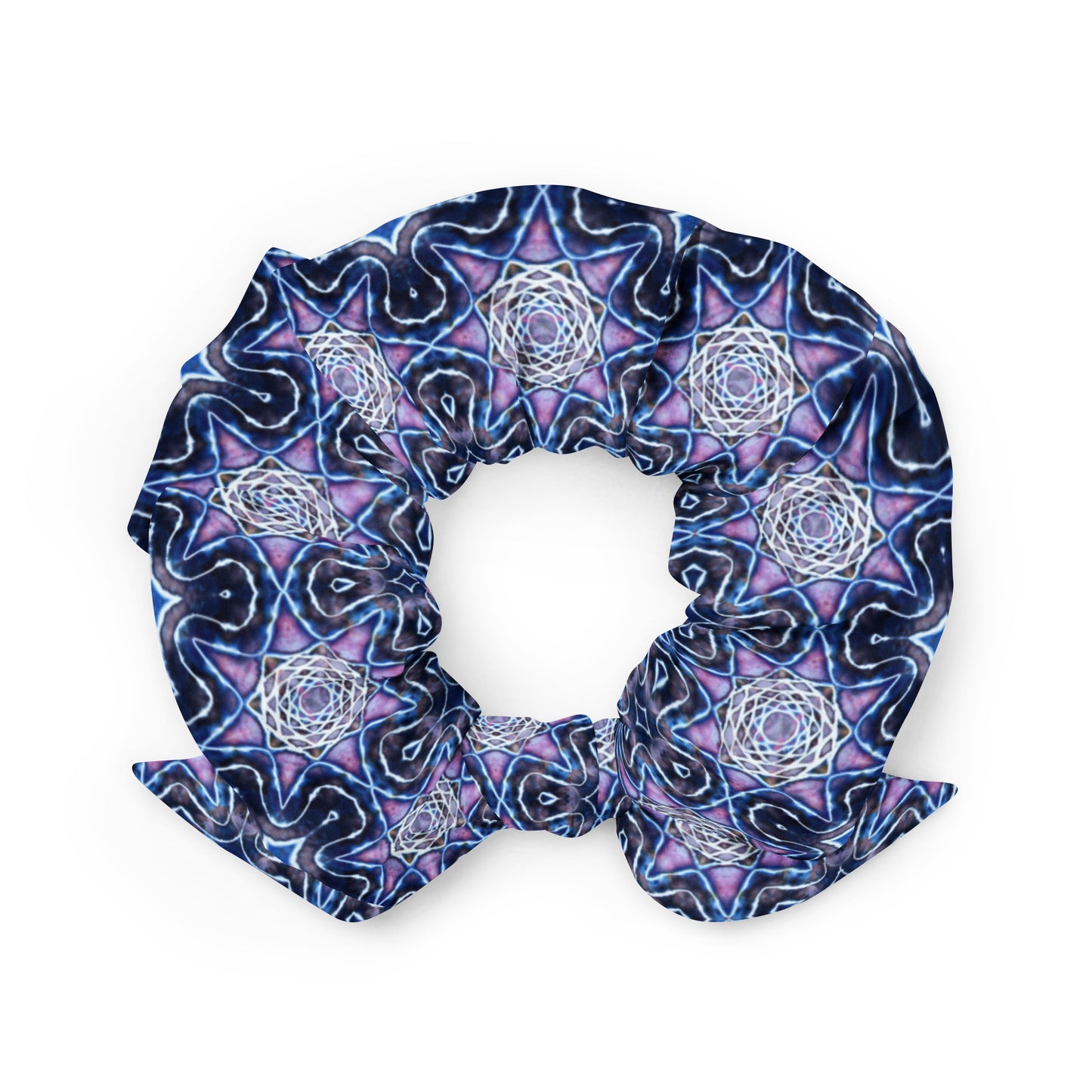 Tie Dye Print Scrunchie