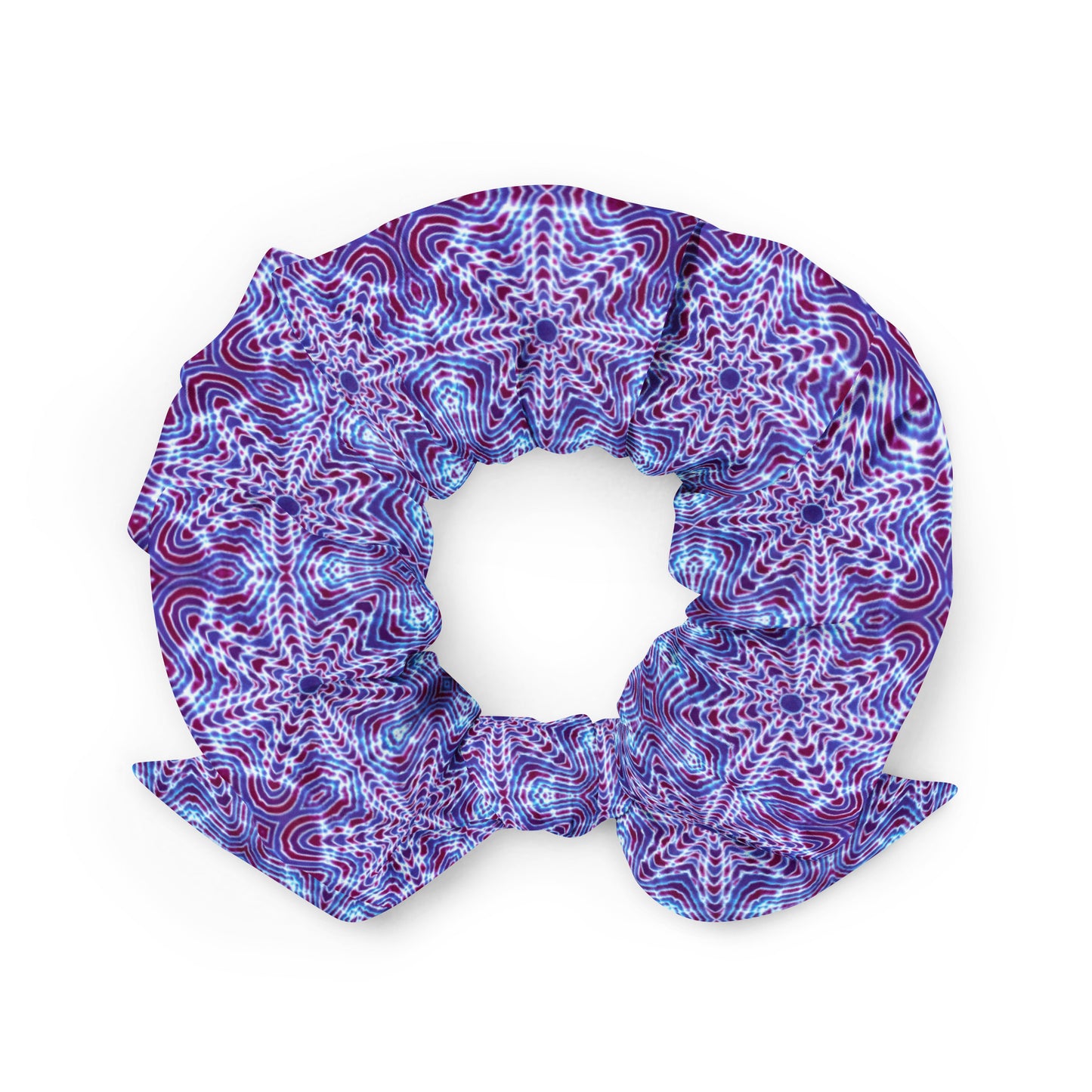 Tie Dye Print Scrunchie