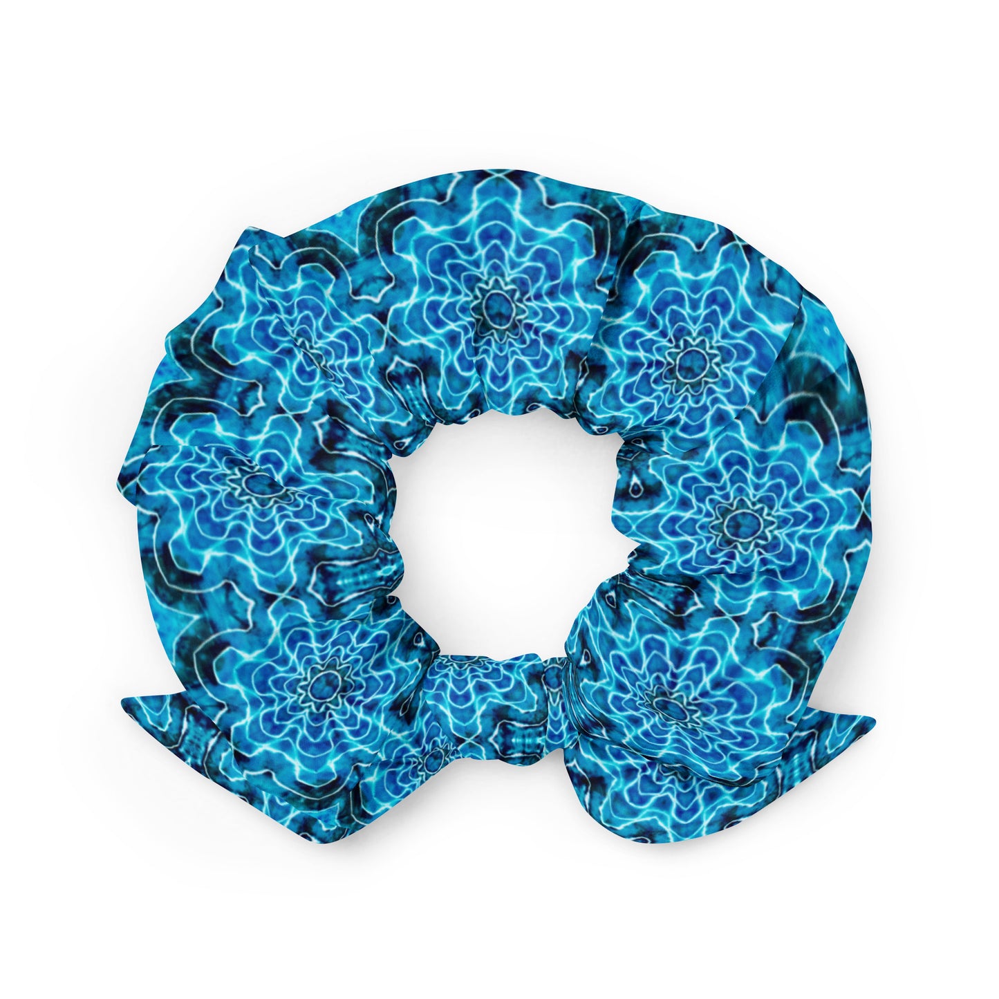 Tie Dye Print Scrunchie