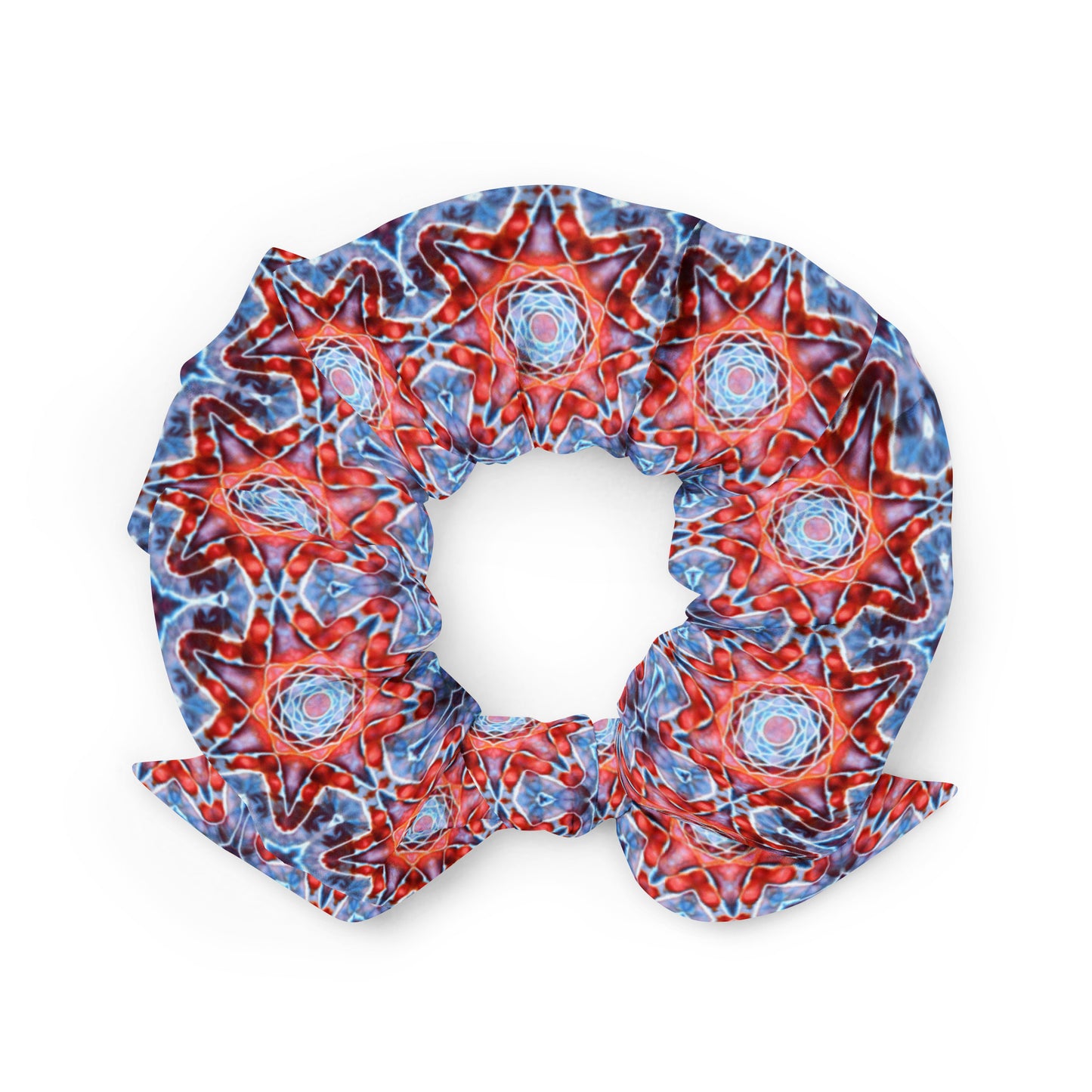 Tie Dye Print Scrunchie