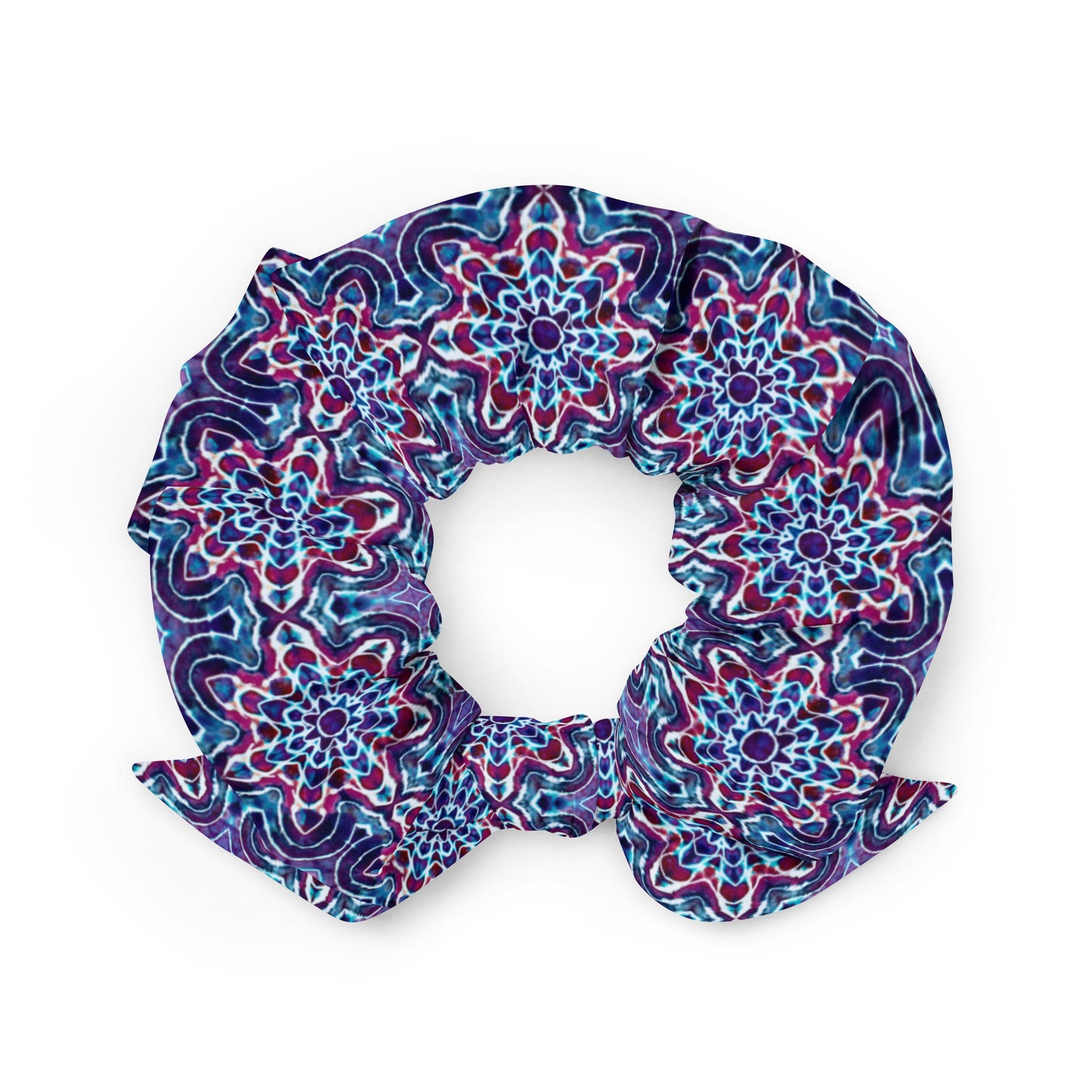 Tie Dye Print Scrunchie