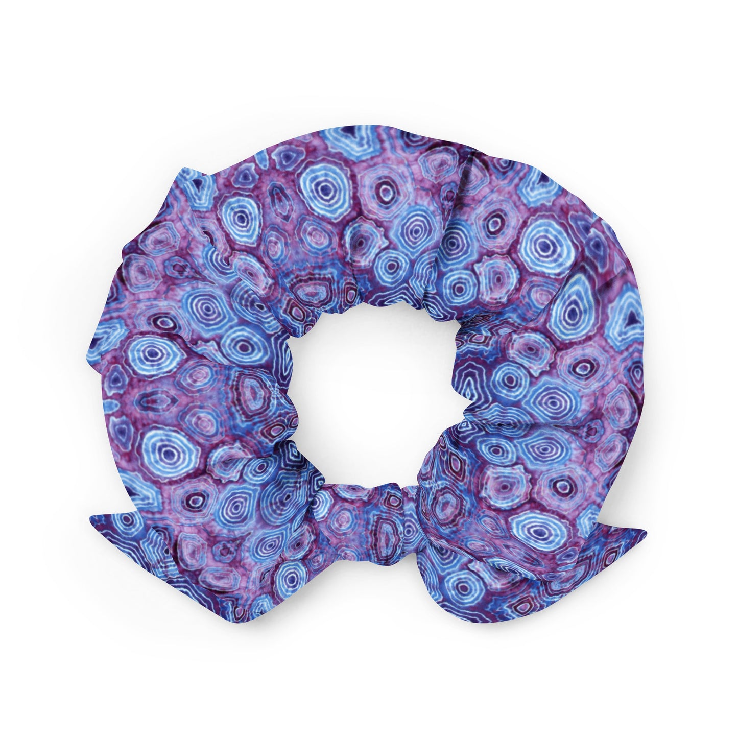 Tie Dye Print Scrunchie