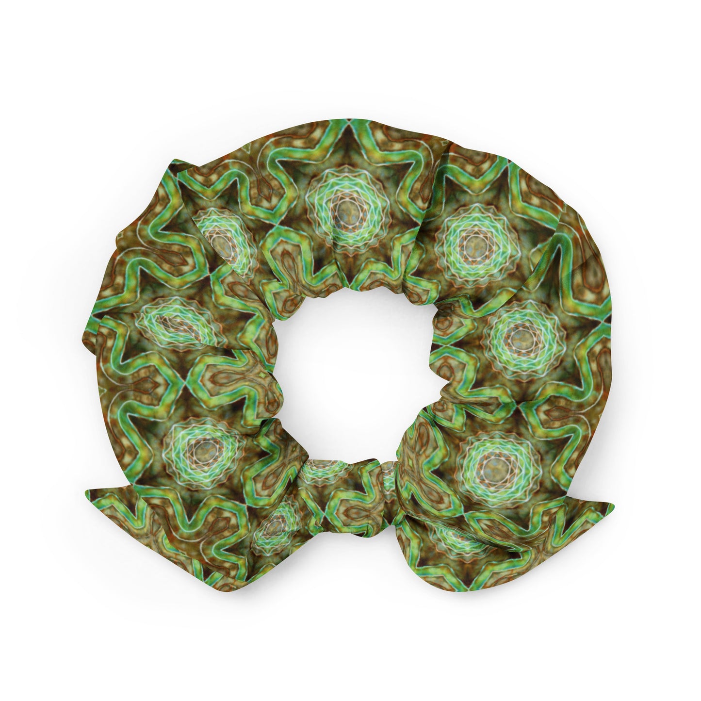 Tie Dye Print Scrunchie