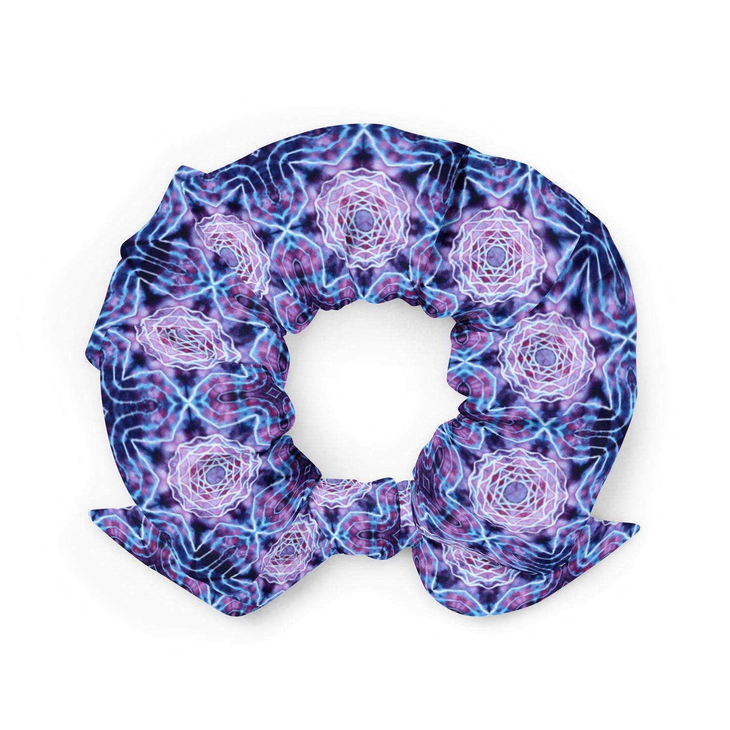 Tie Dye Print Scrunchie