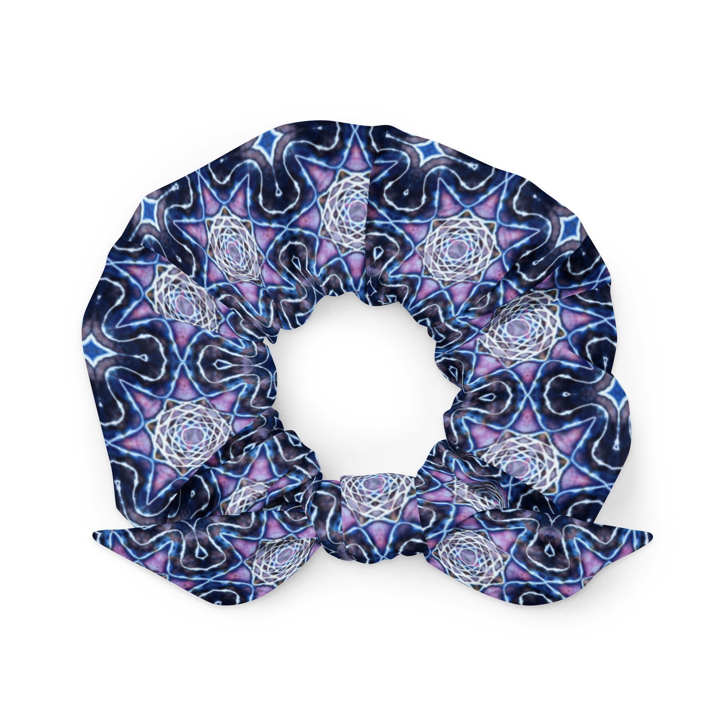 Tie Dye Print Scrunchie