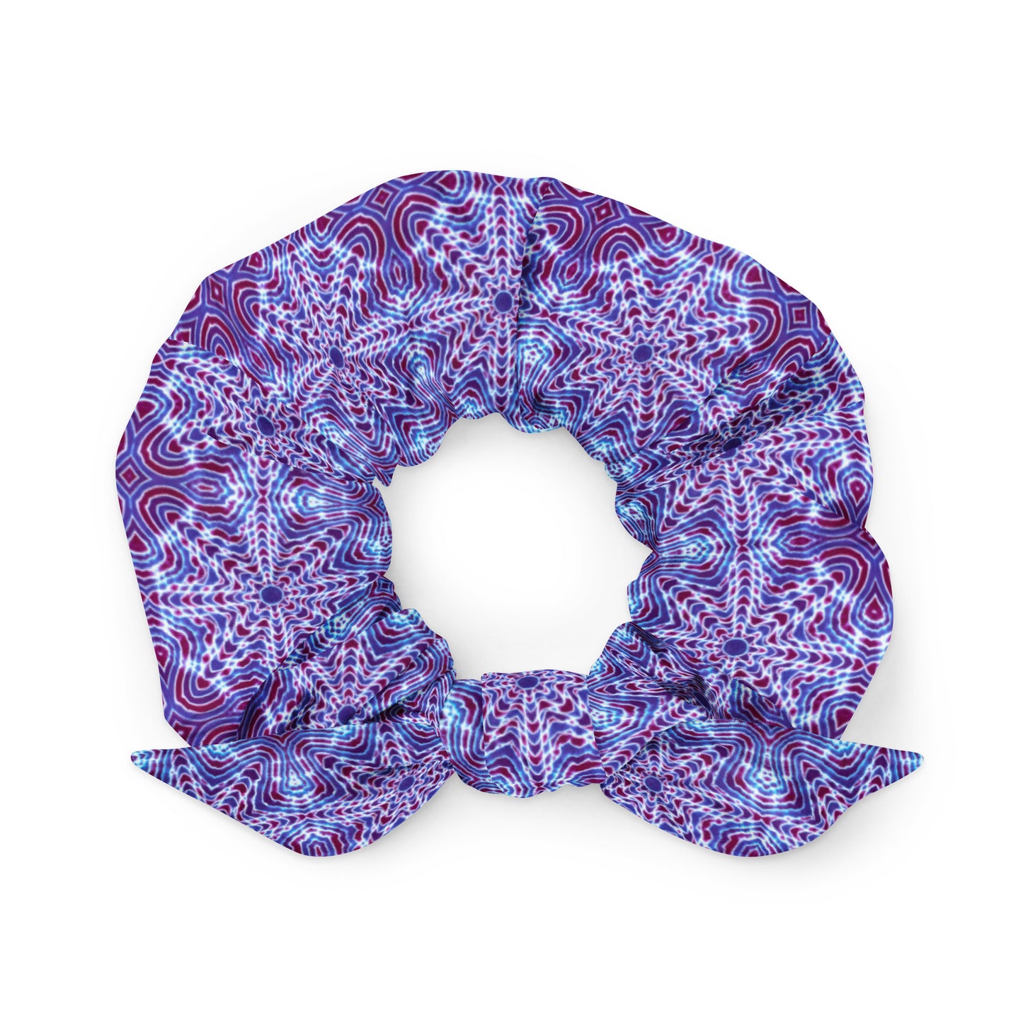 Tie Dye Print Scrunchie