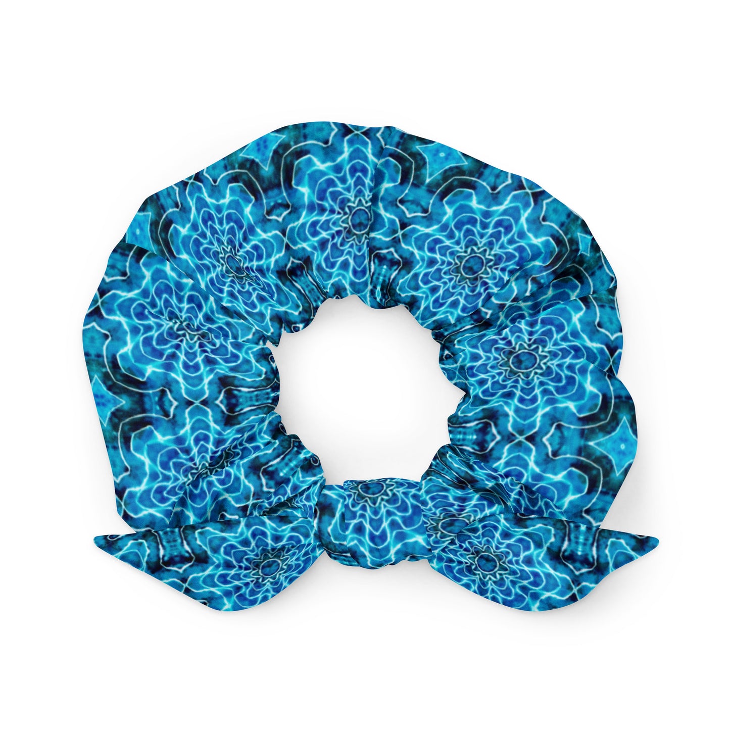 Tie Dye Print Scrunchie