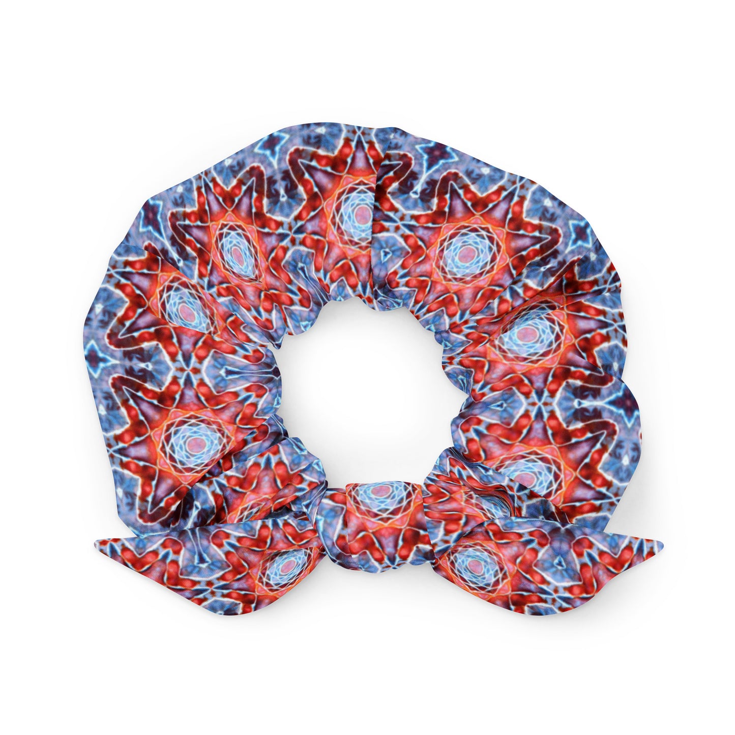 Tie Dye Print Scrunchie