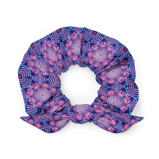 Tie Dye Print Scrunchie