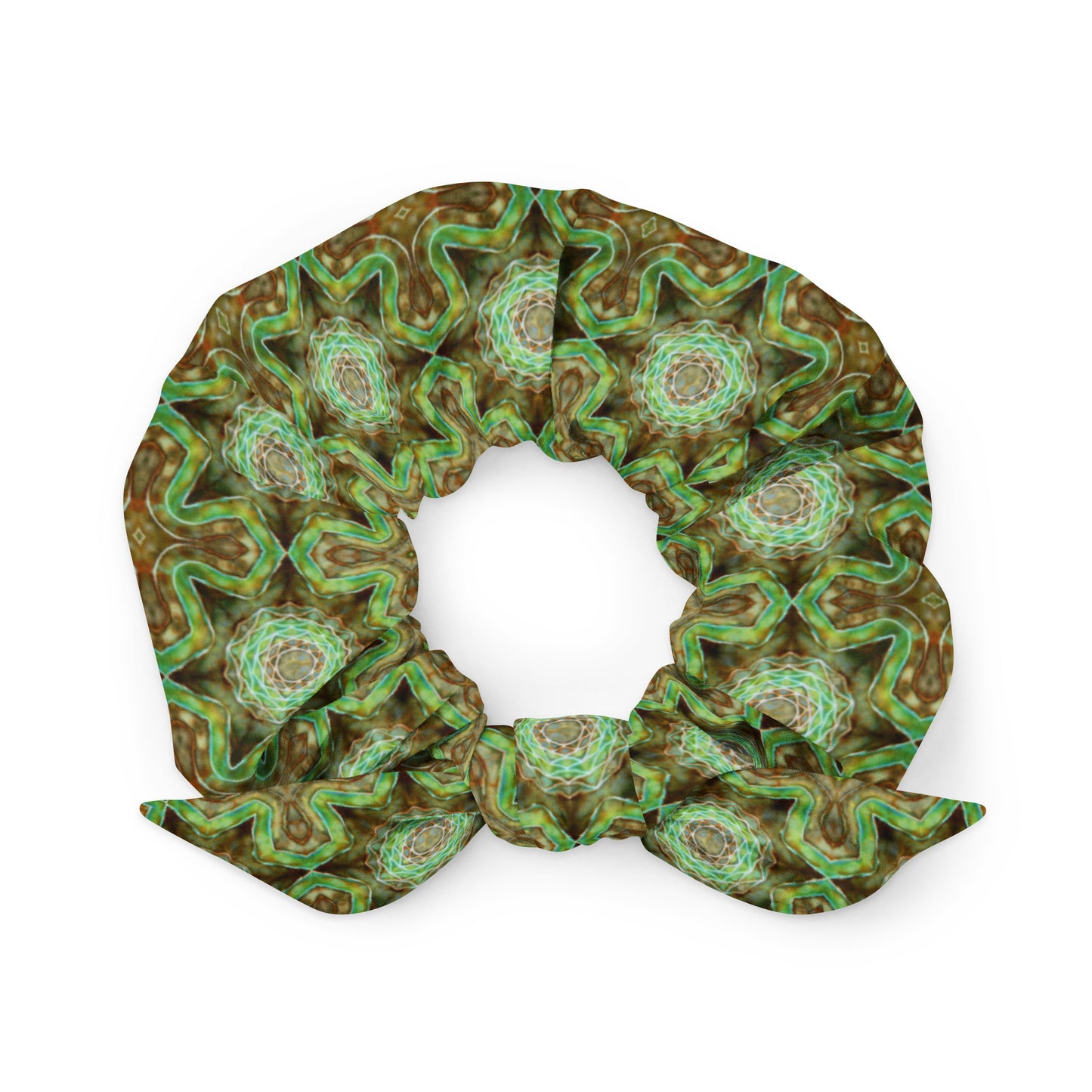 Tie Dye Print Scrunchie