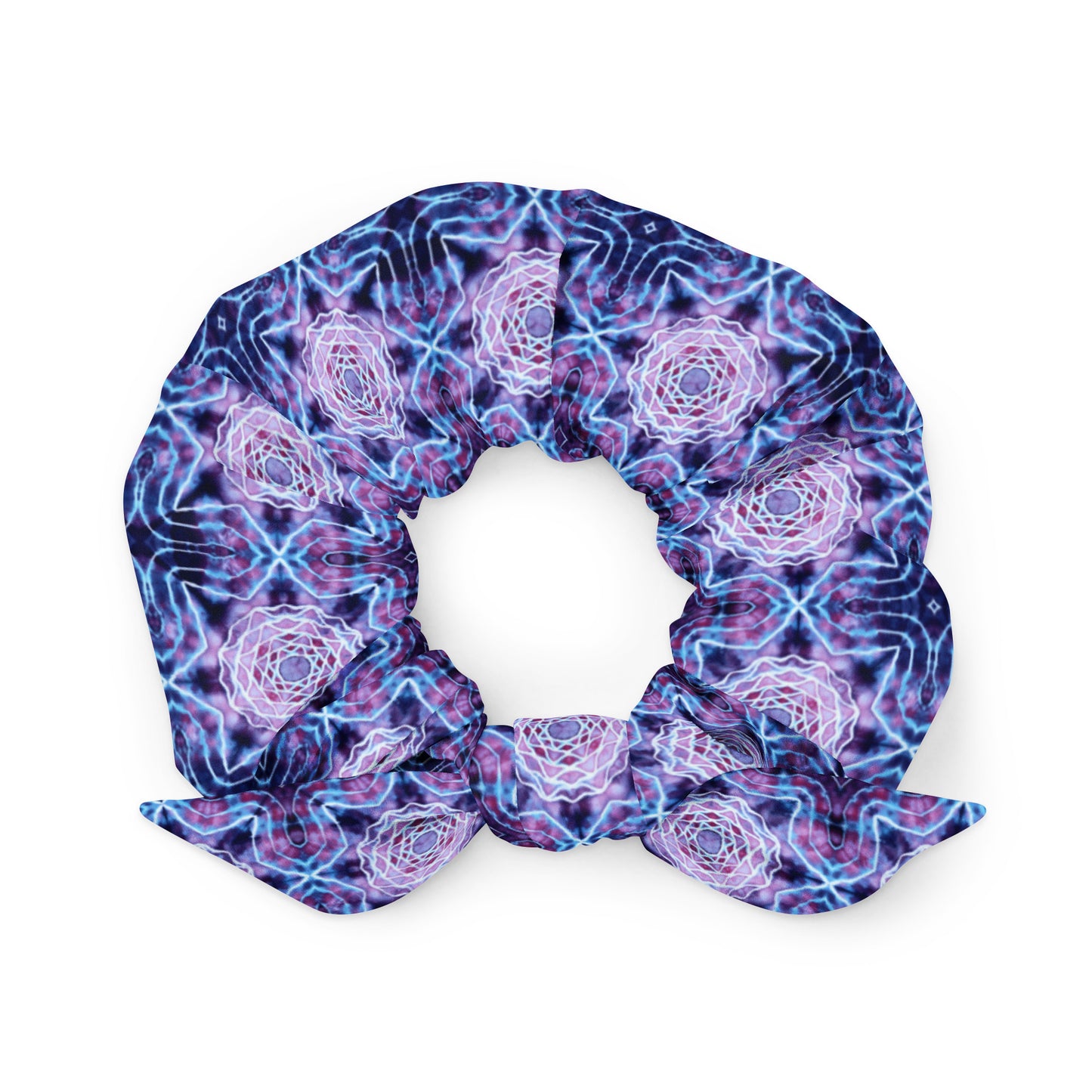 Tie Dye Print Scrunchie