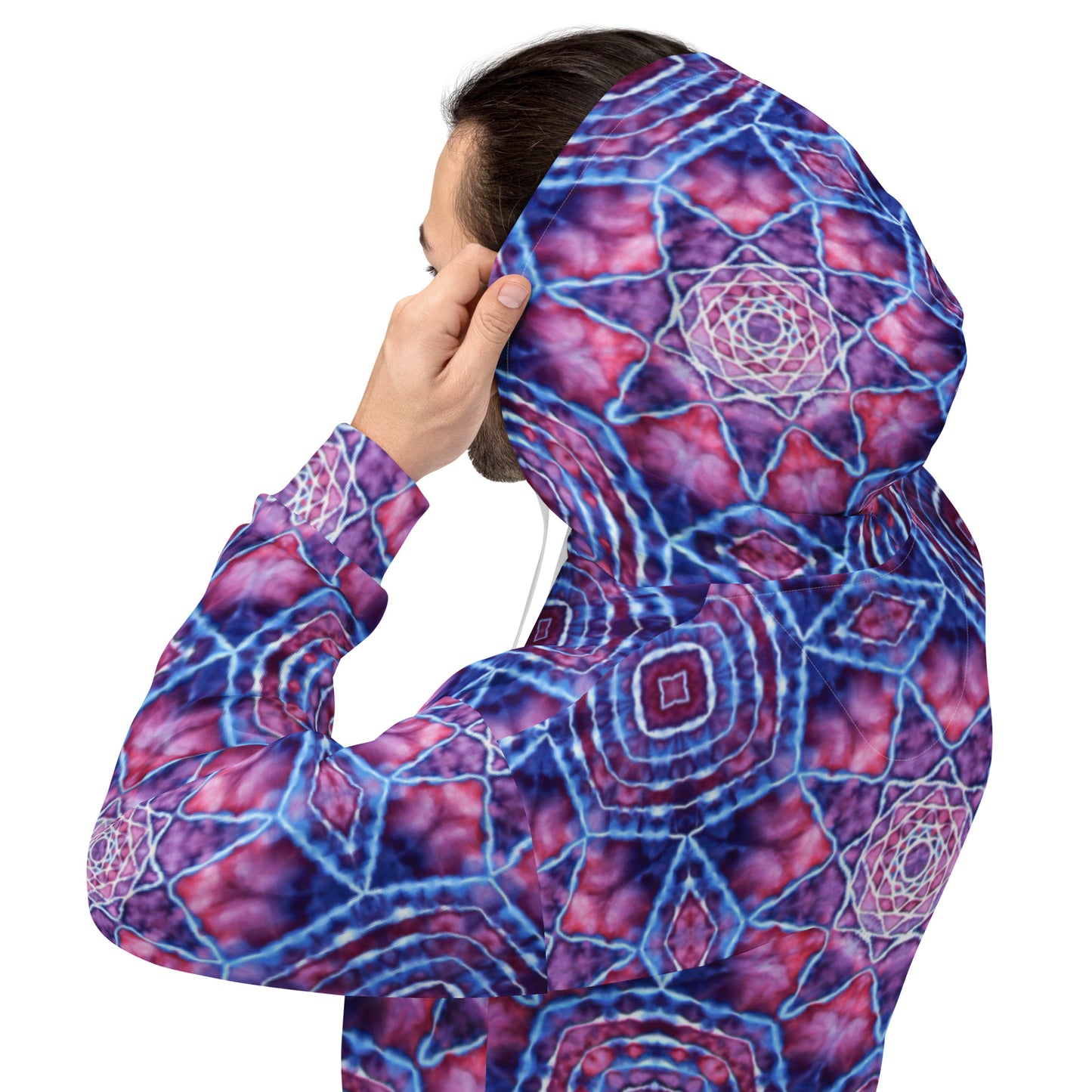 Tie Dye Print Hoodie