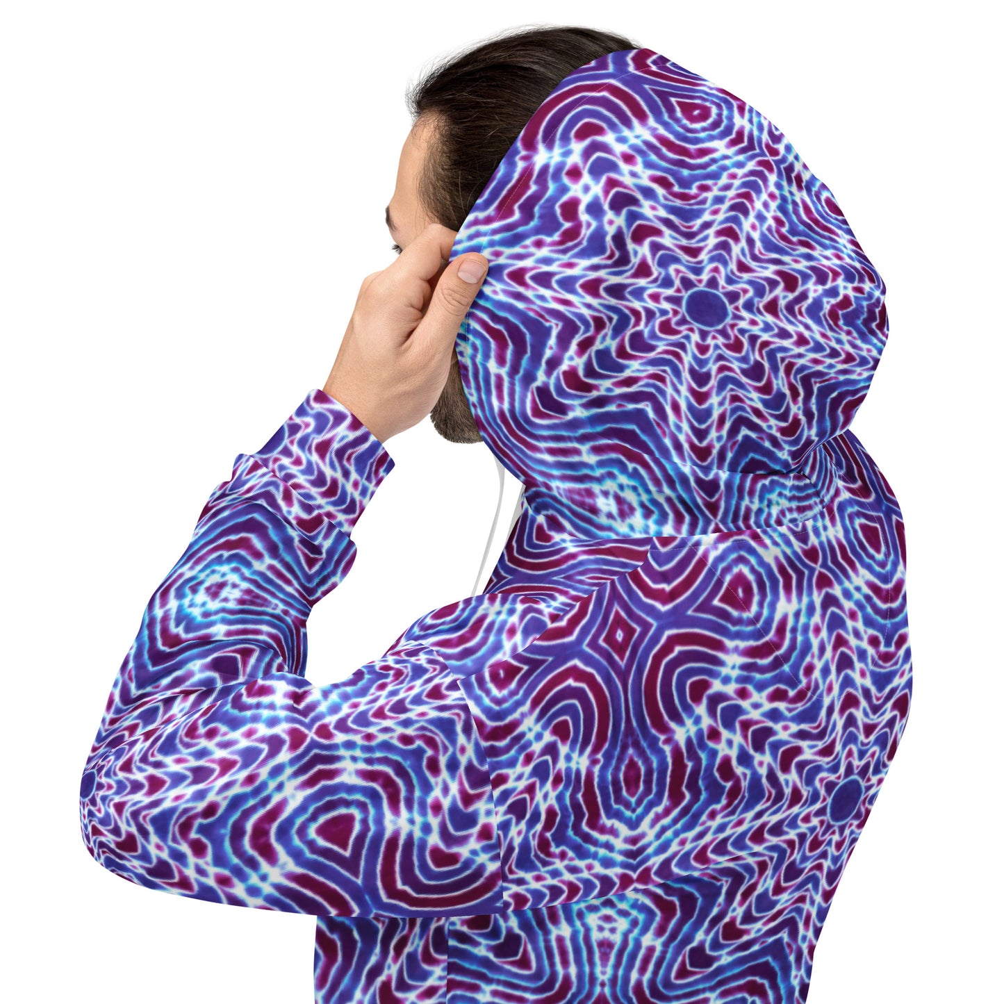 Tie Dye Print Hoodie