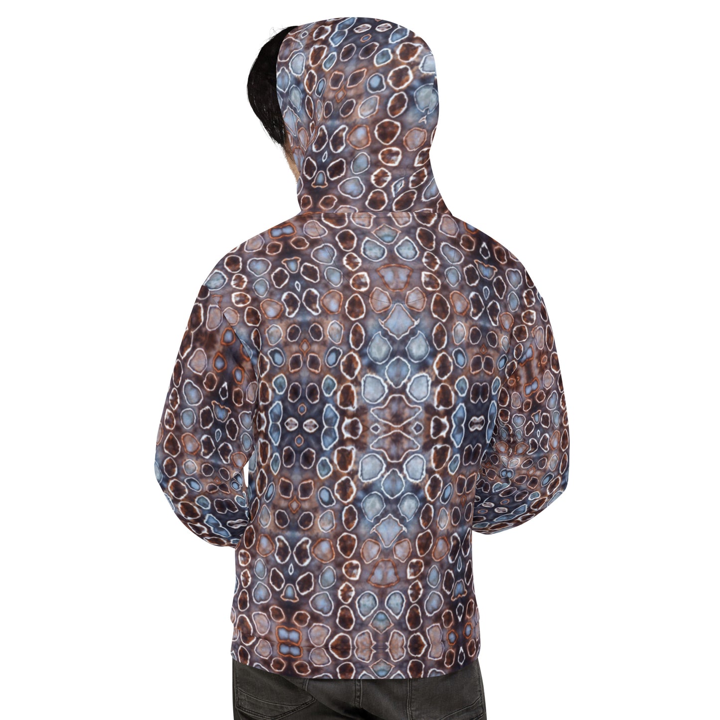 Tie Dye Print Hoodie