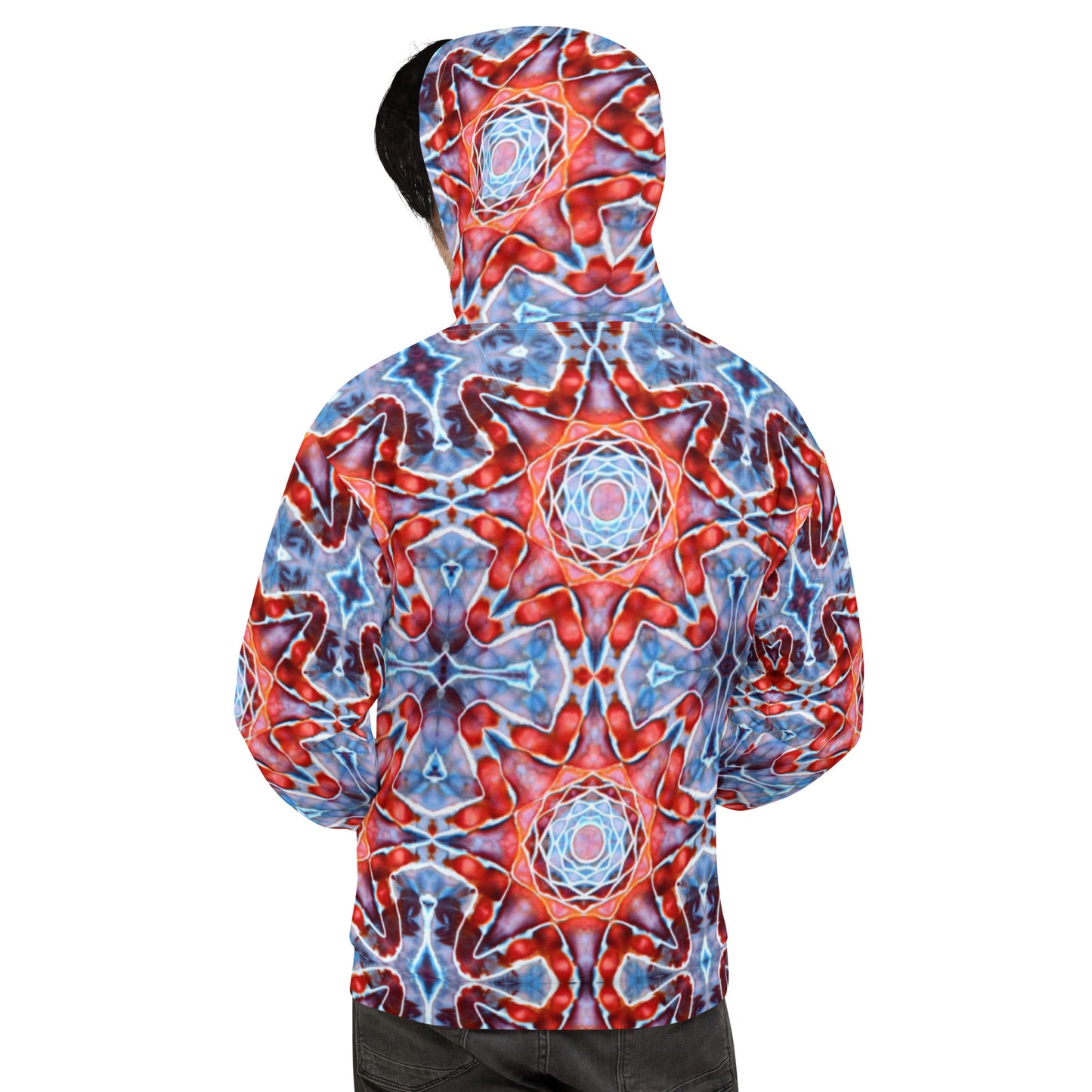 Tie Dye Print Hoodie