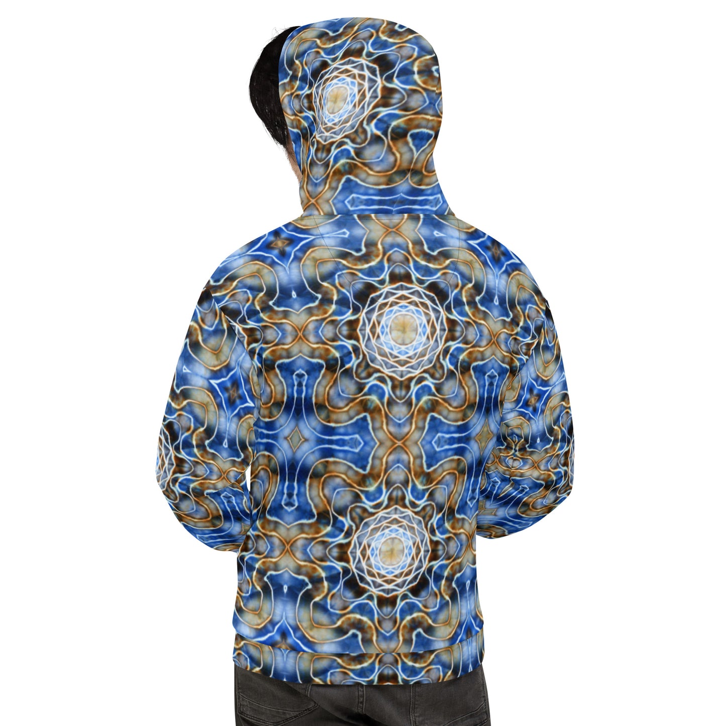 Tie Dye Print Hoodie