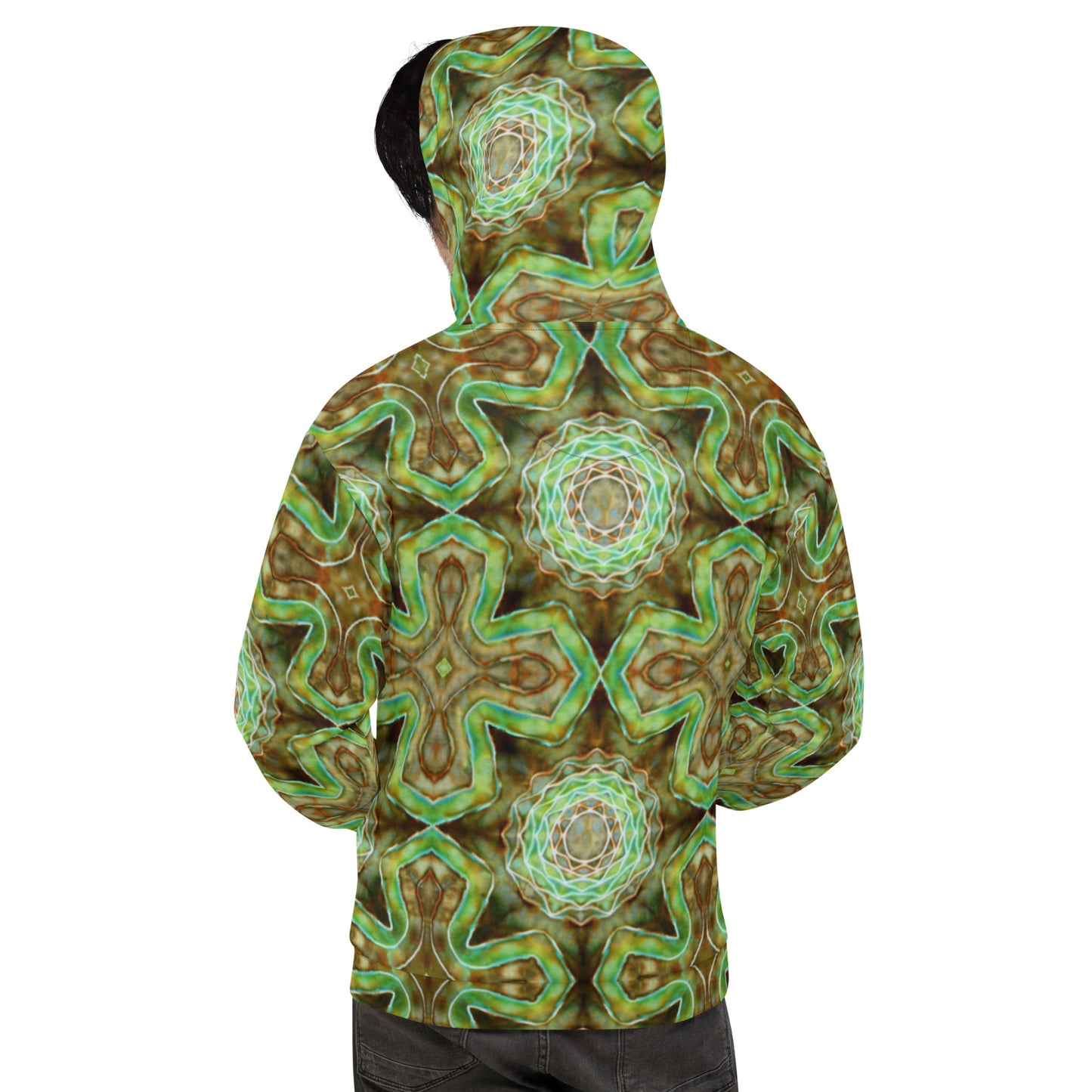 Tie Dye Print Hoodie