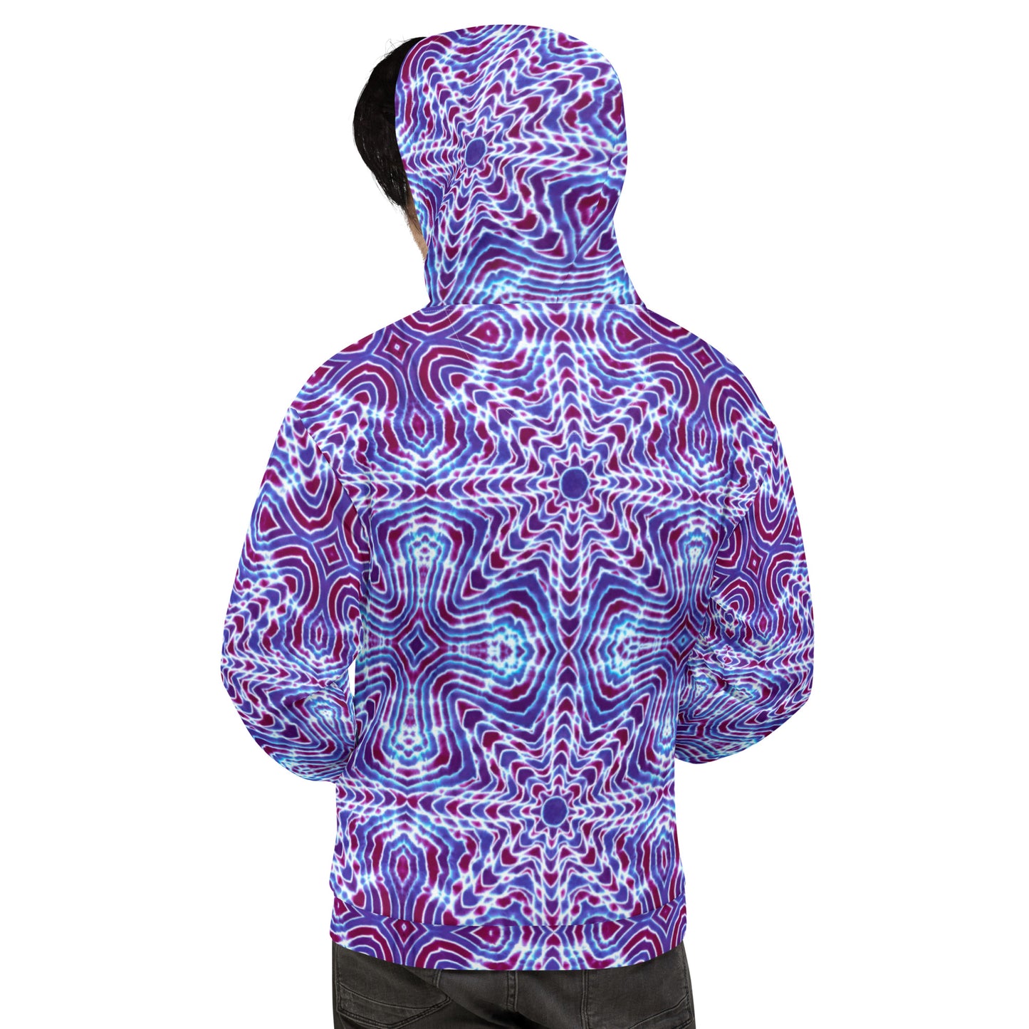 Tie Dye Print Hoodie