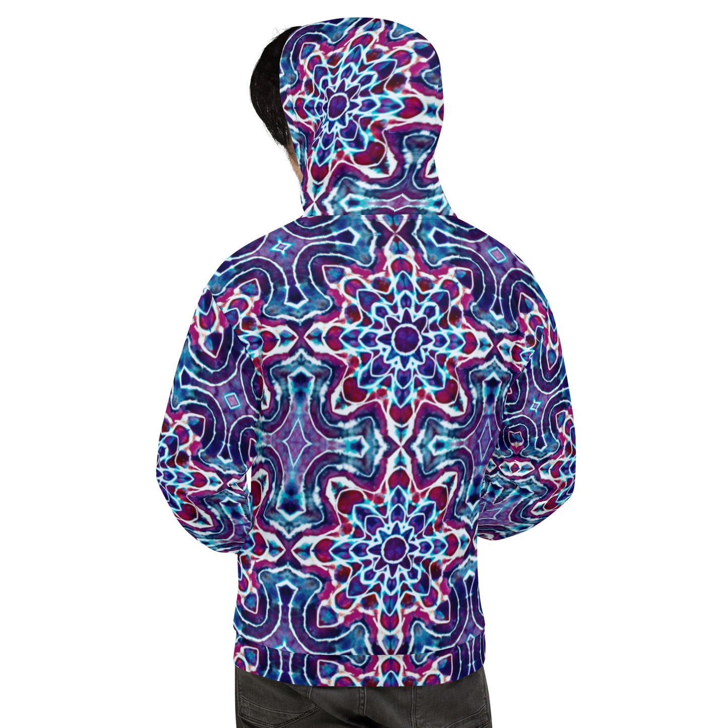 Tie Dye Print Hoodie