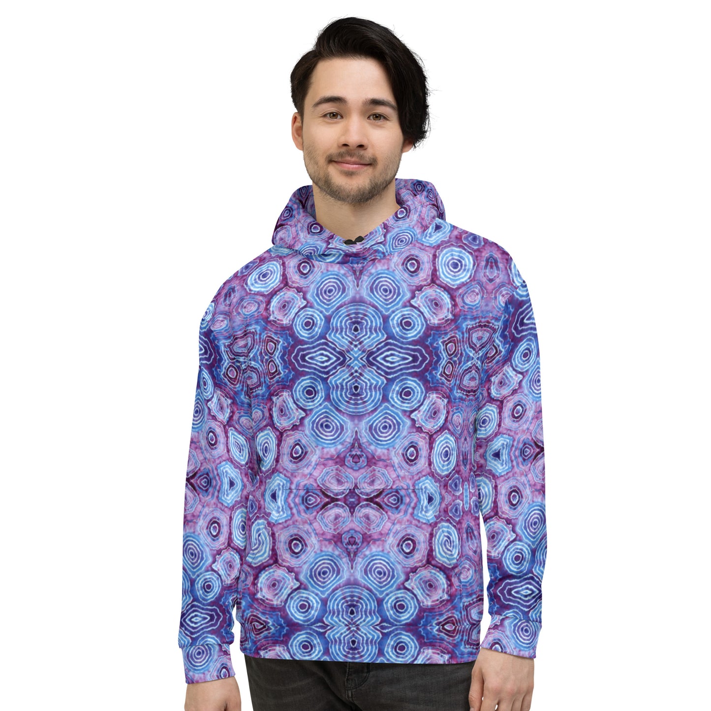 Tie Dye Print Hoodie